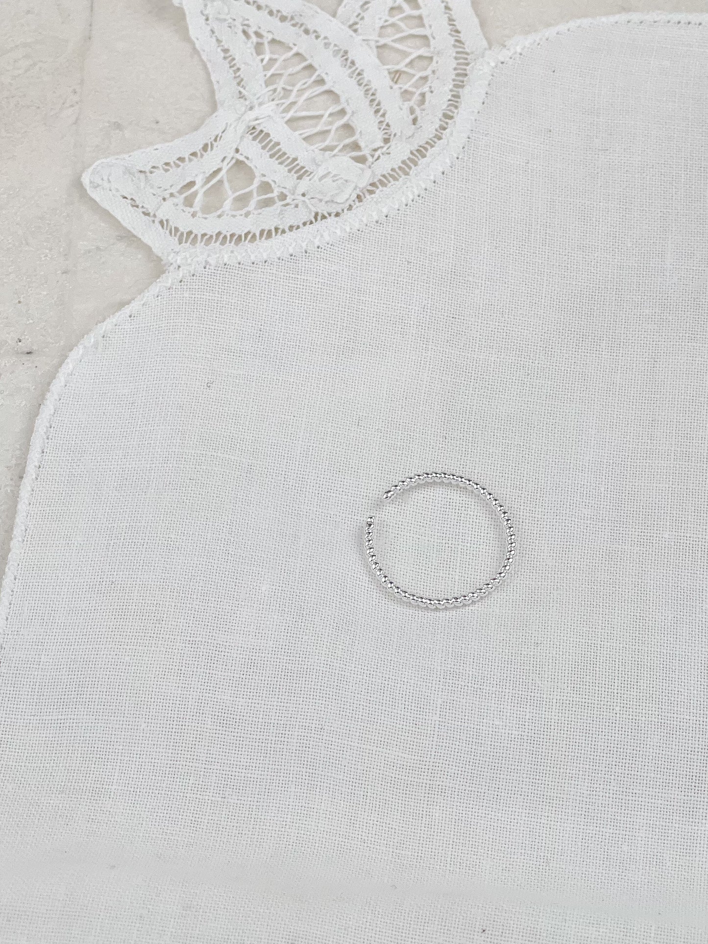 Silver Spiral Ring