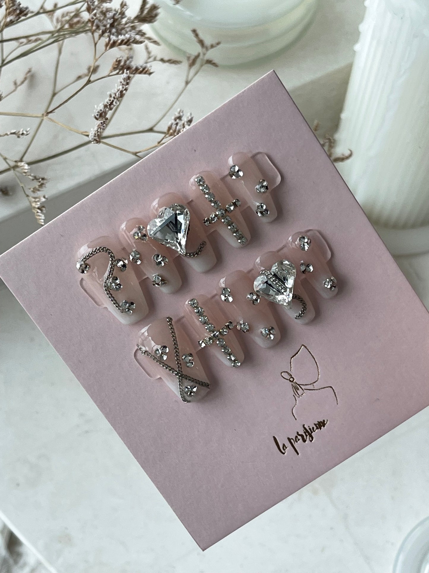 Rock Sweetheart Press On Nails