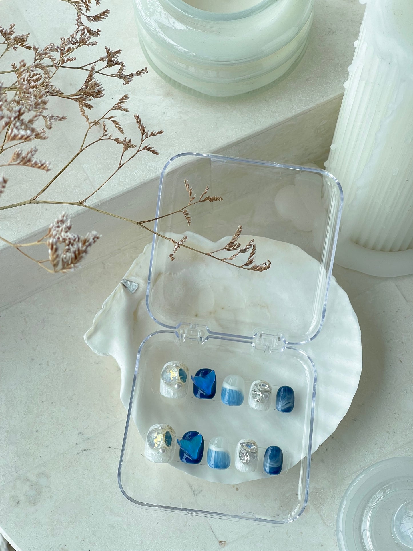 Whale Press On Nails