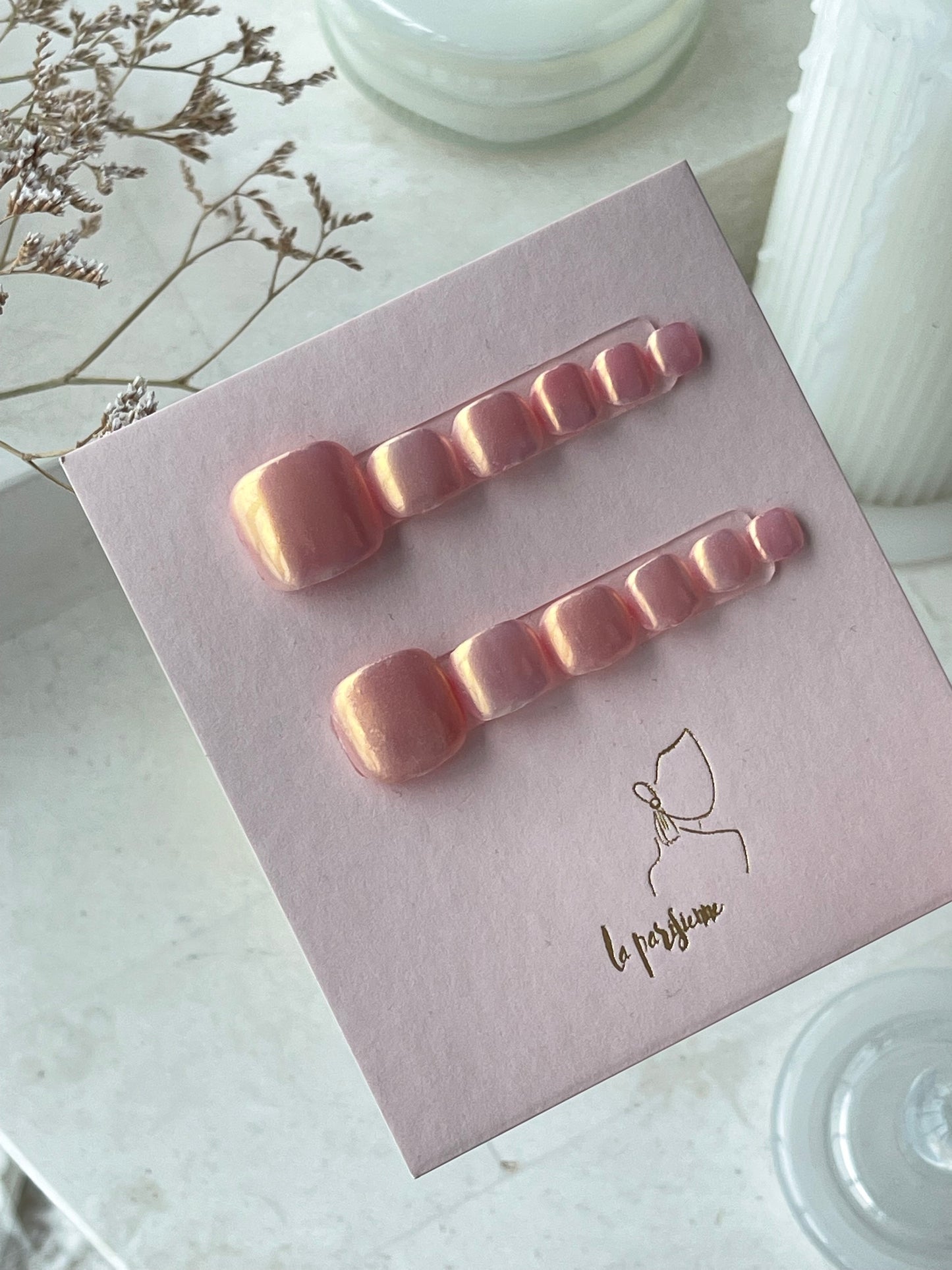 Phosphor (Feet) Press On Nails