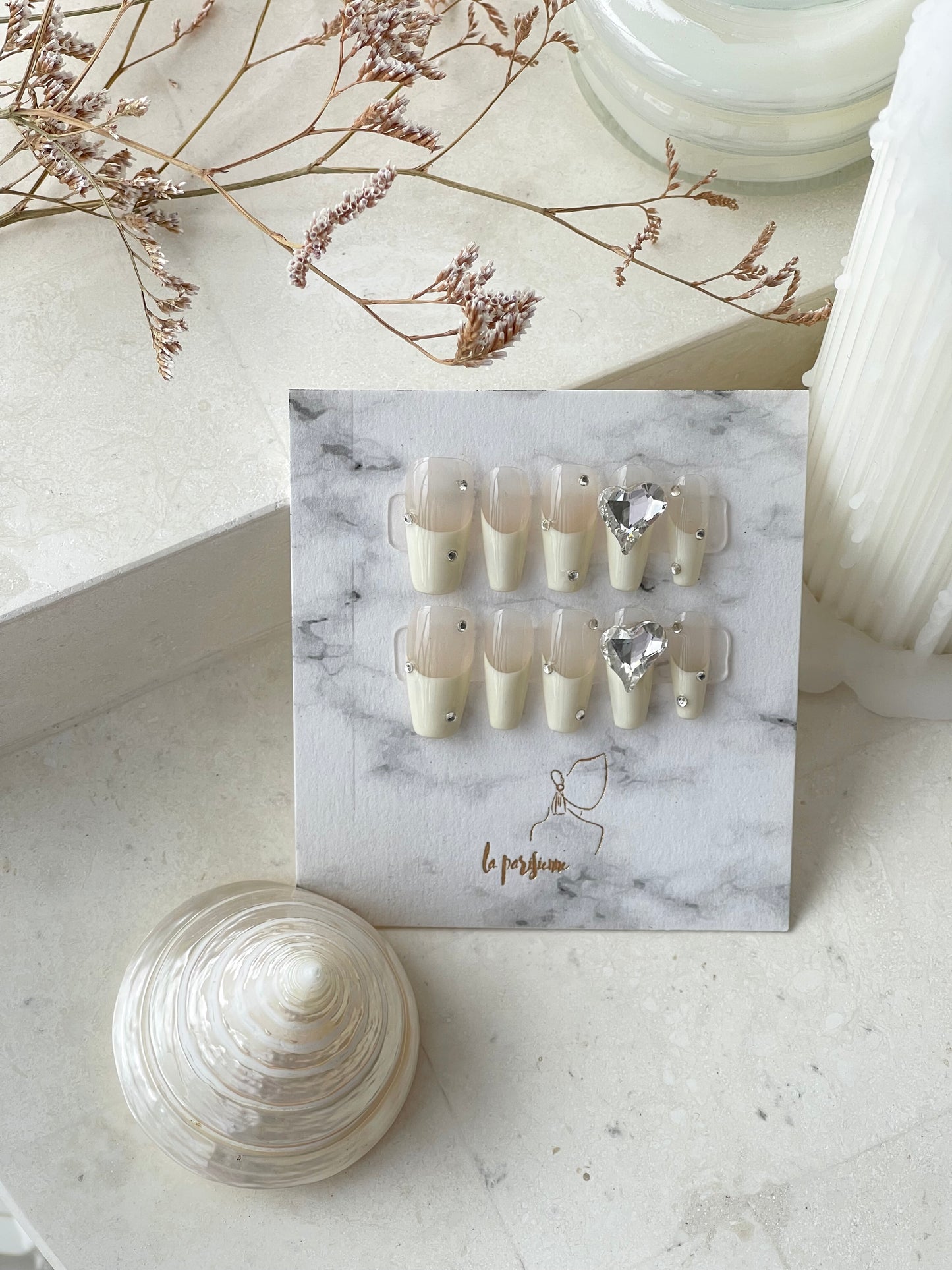 Snow White Press On Nails