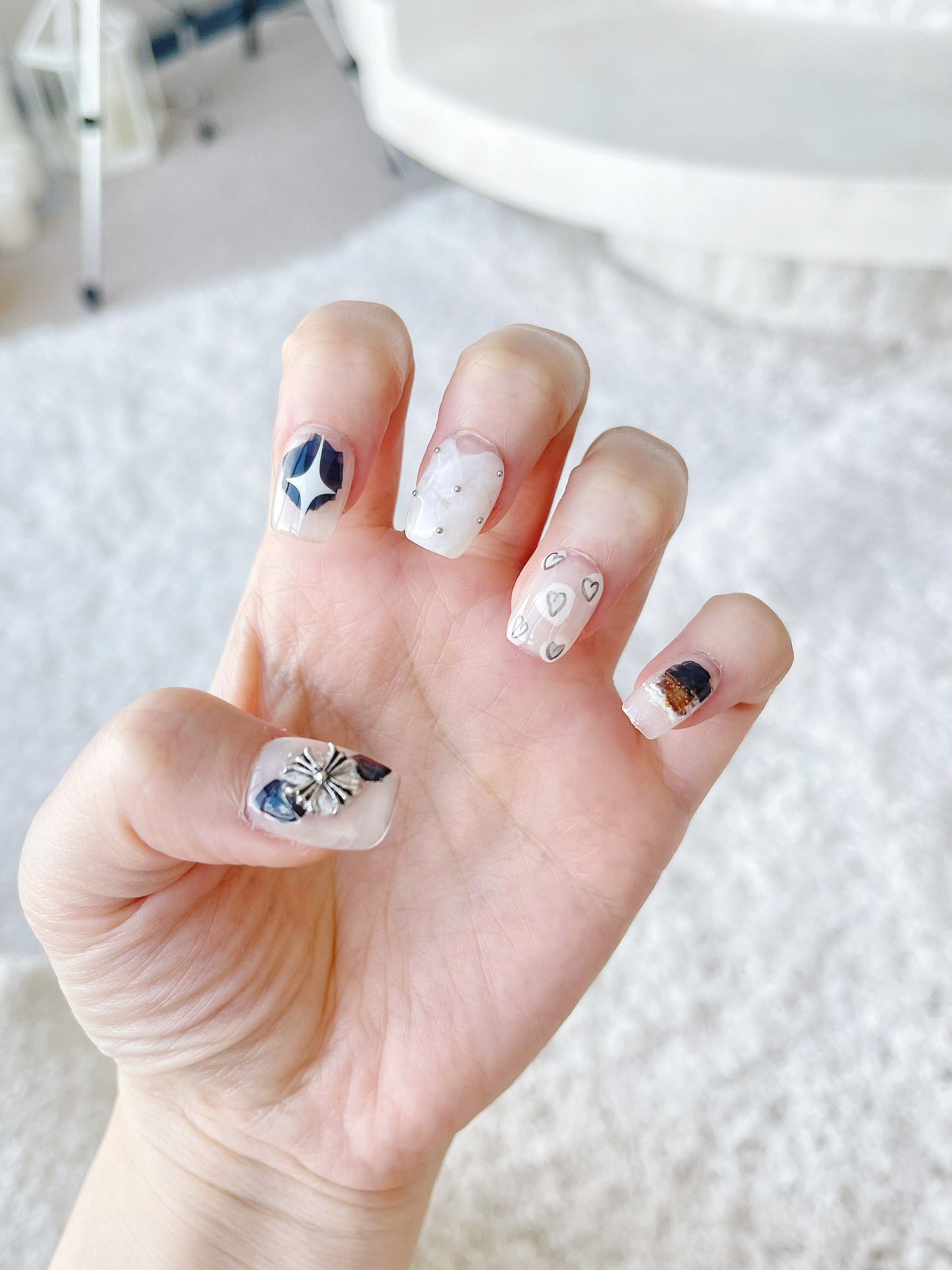 ' Desert Sunset ' Customized Press On Nails
