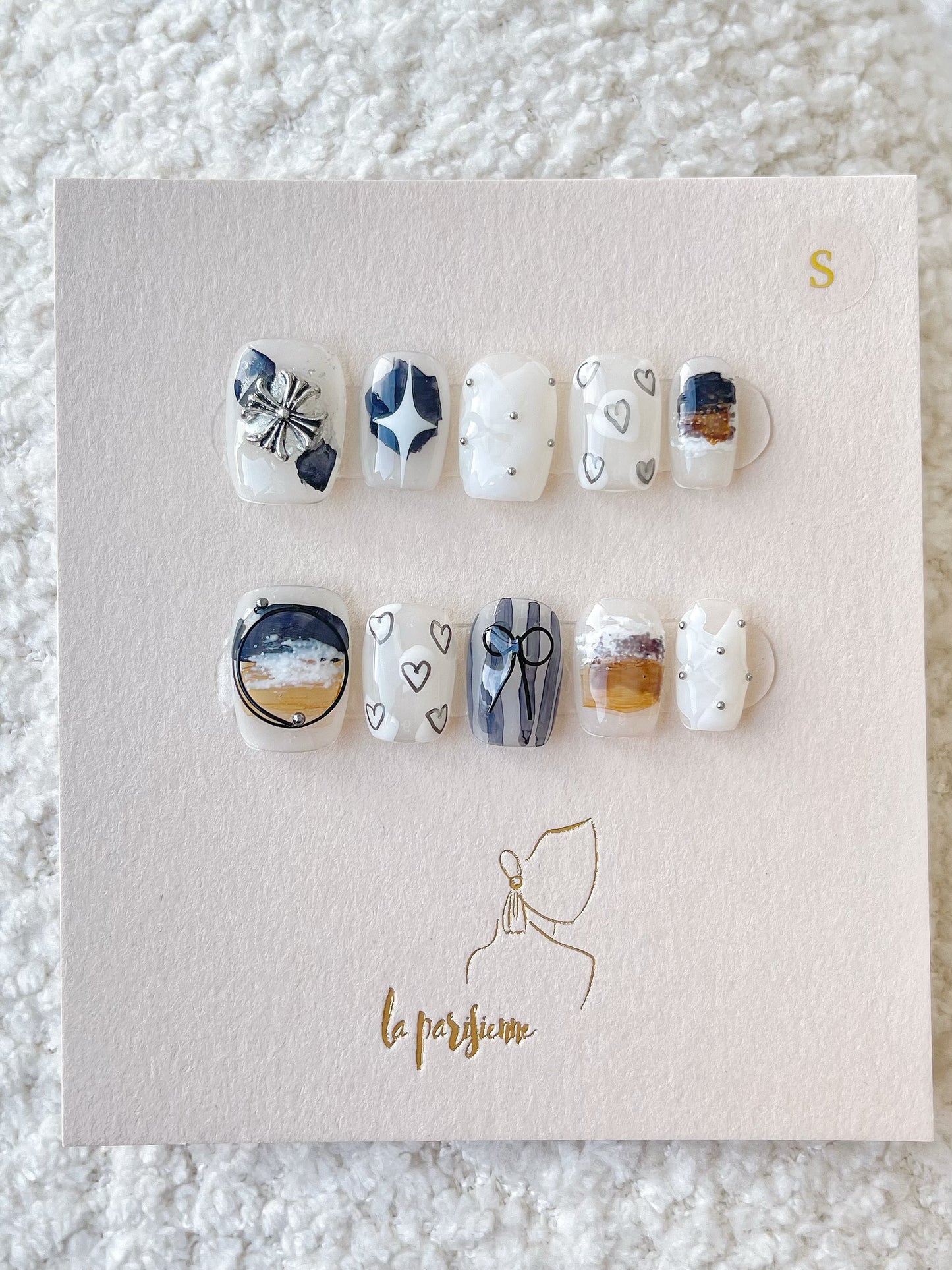 ' Desert Sunset ' Customized Press On Nails