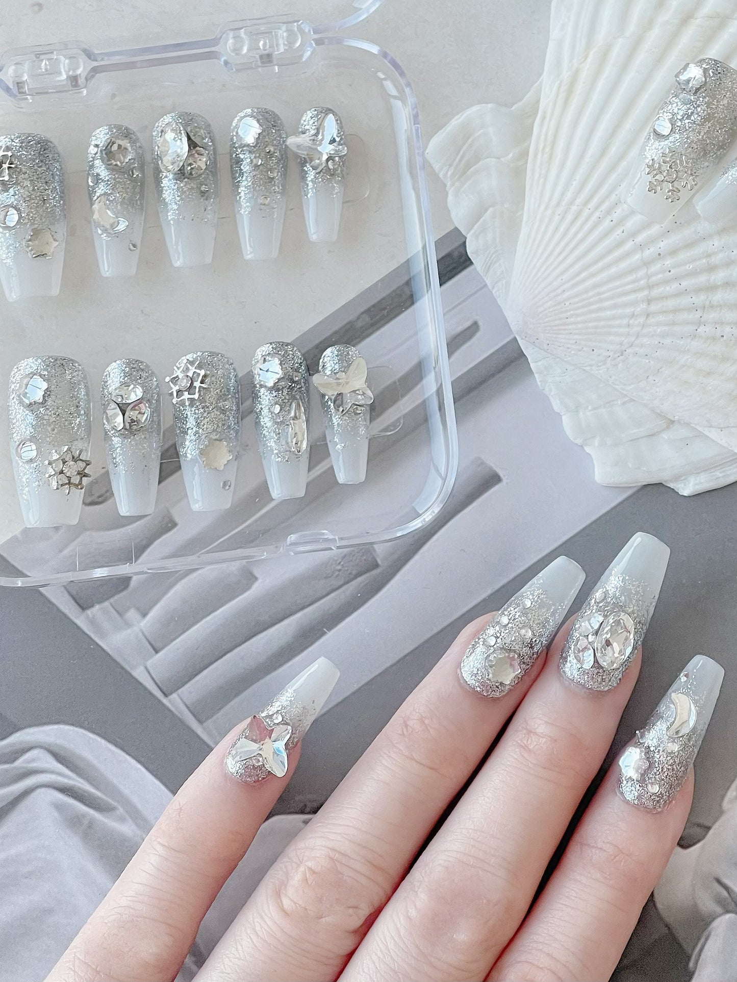 Elsa Press On Nails