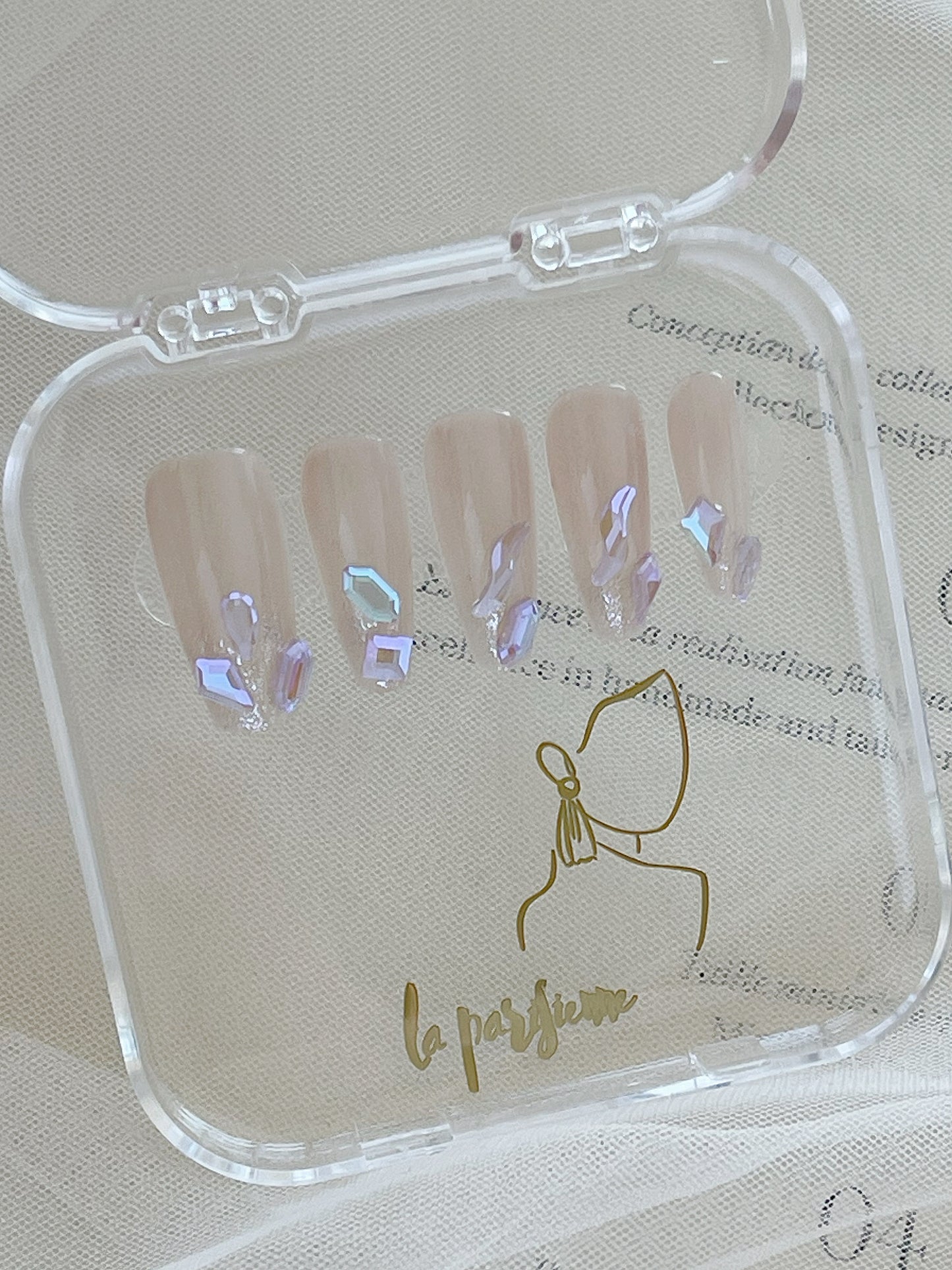 Summer Night Fireflies Press On Nails