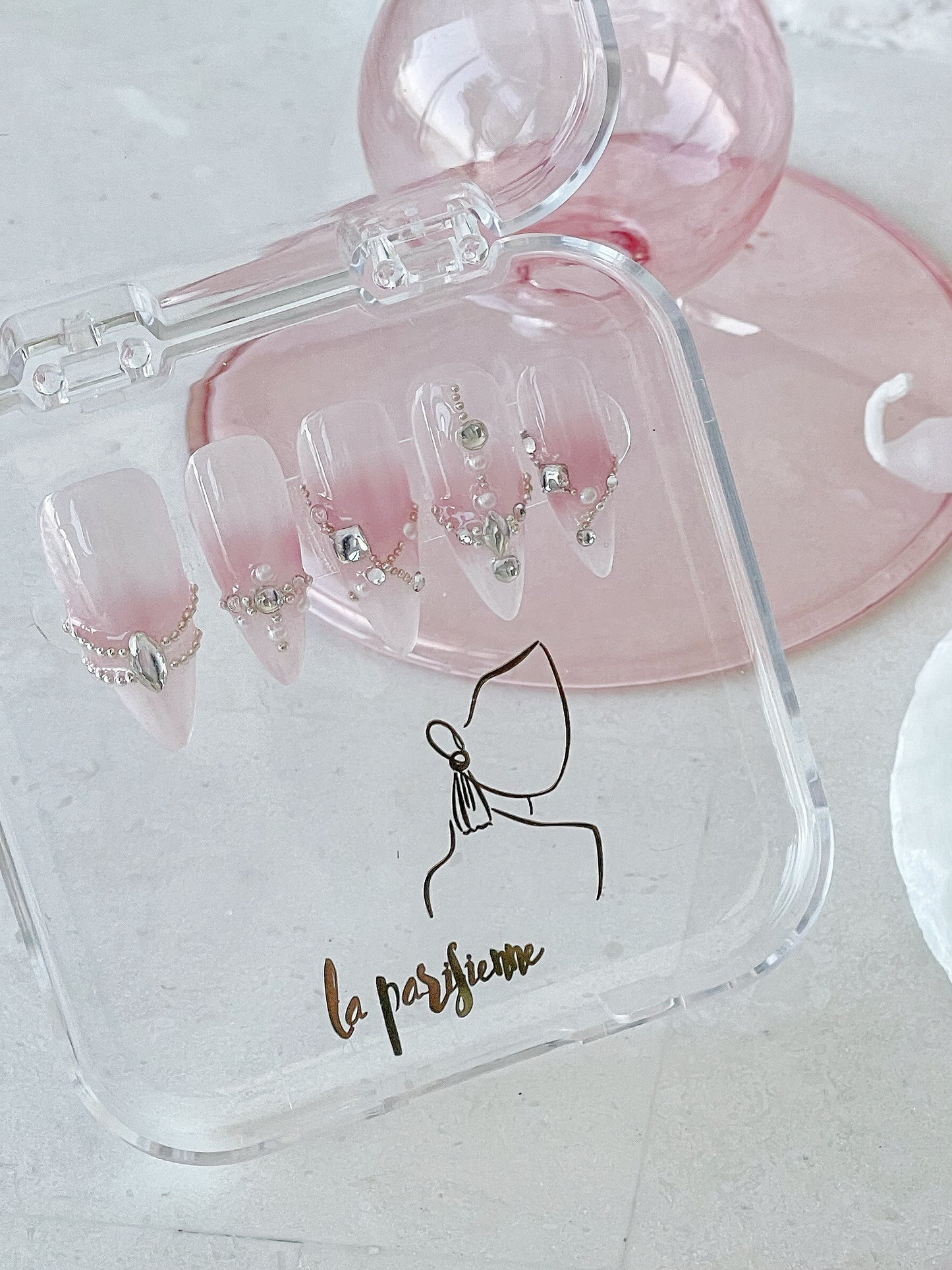 Blush Princess Press On Nails