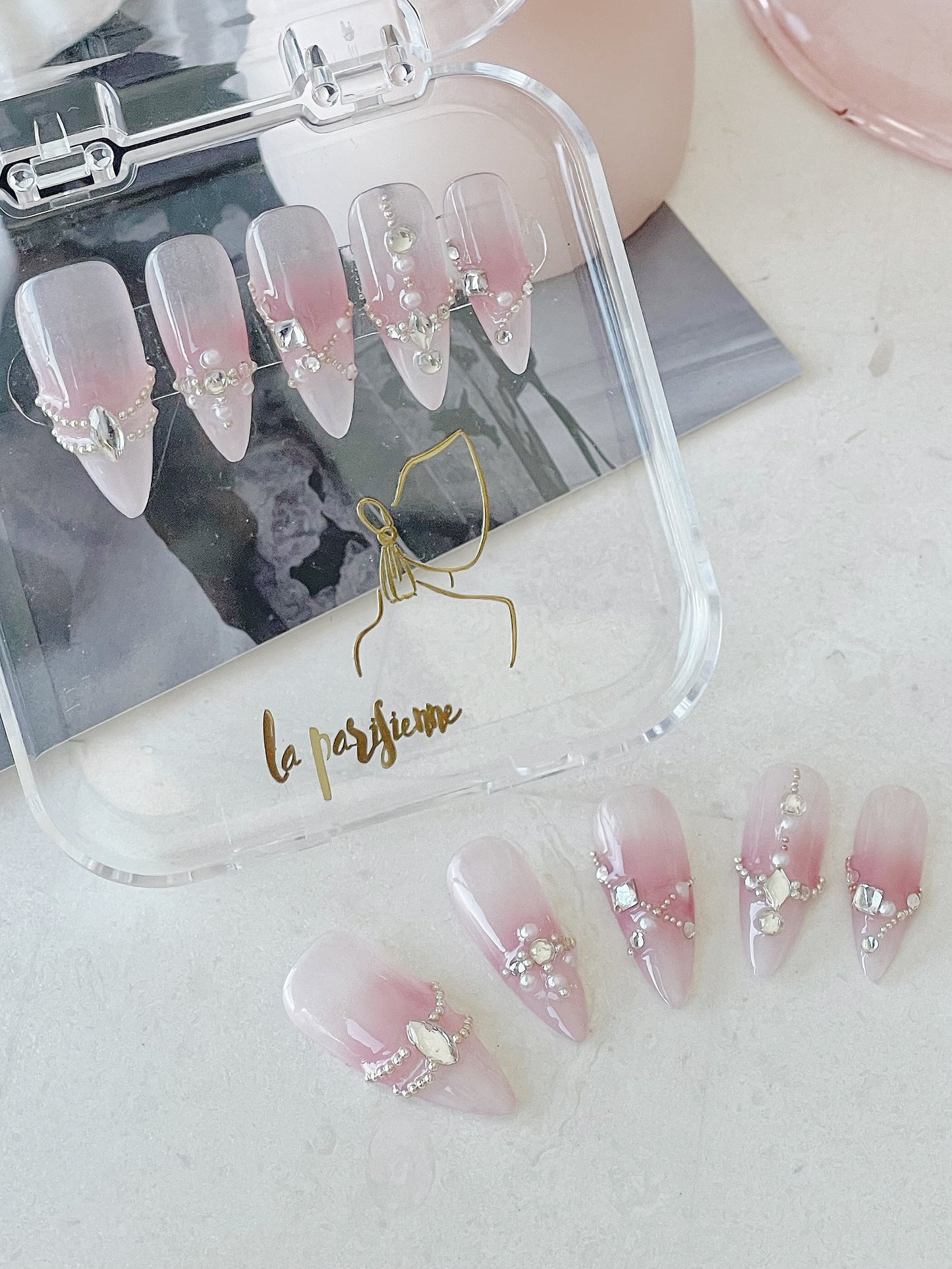 Blush Princess Press On Nails
