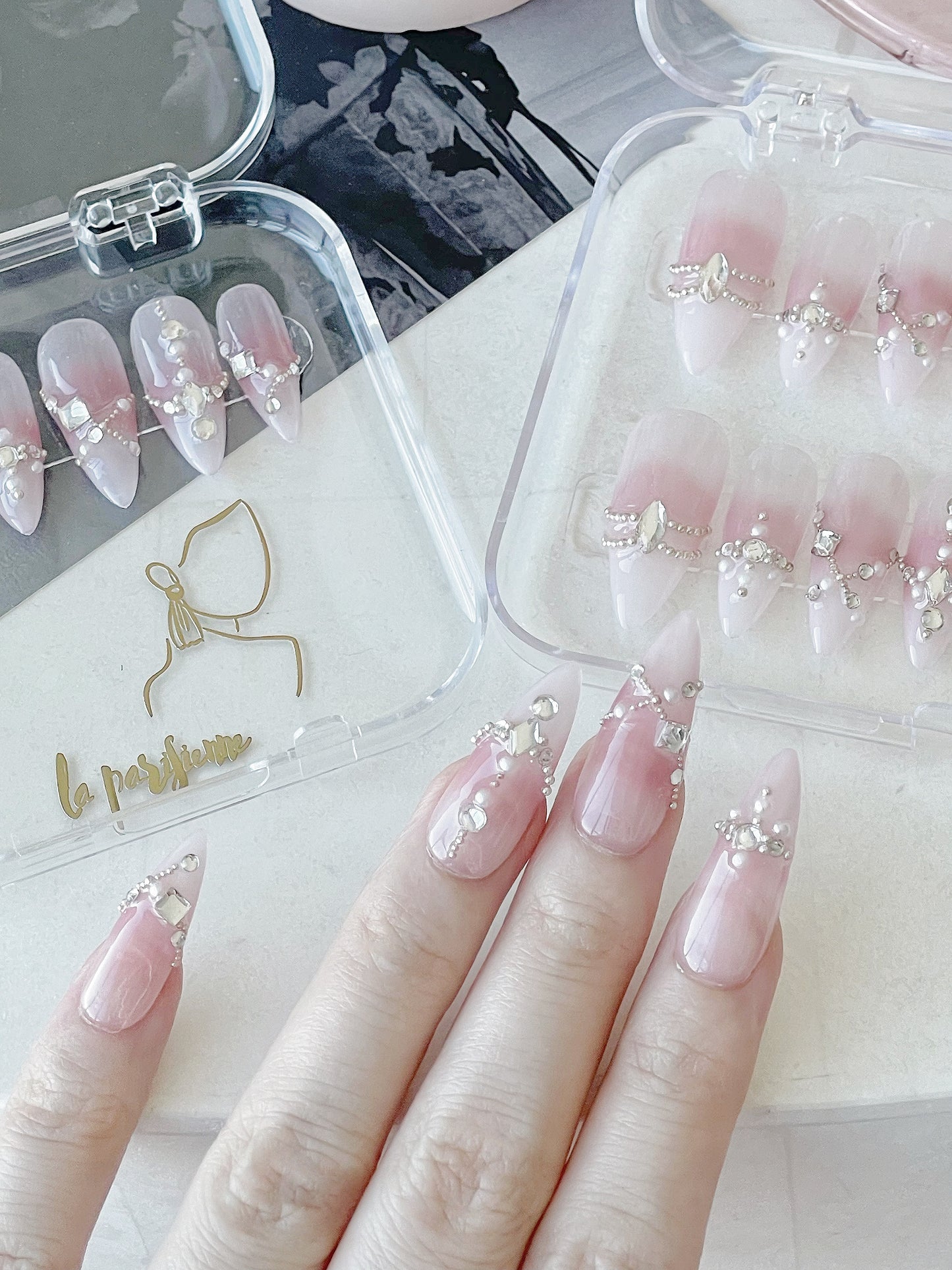 Blush Princess Press On Nails