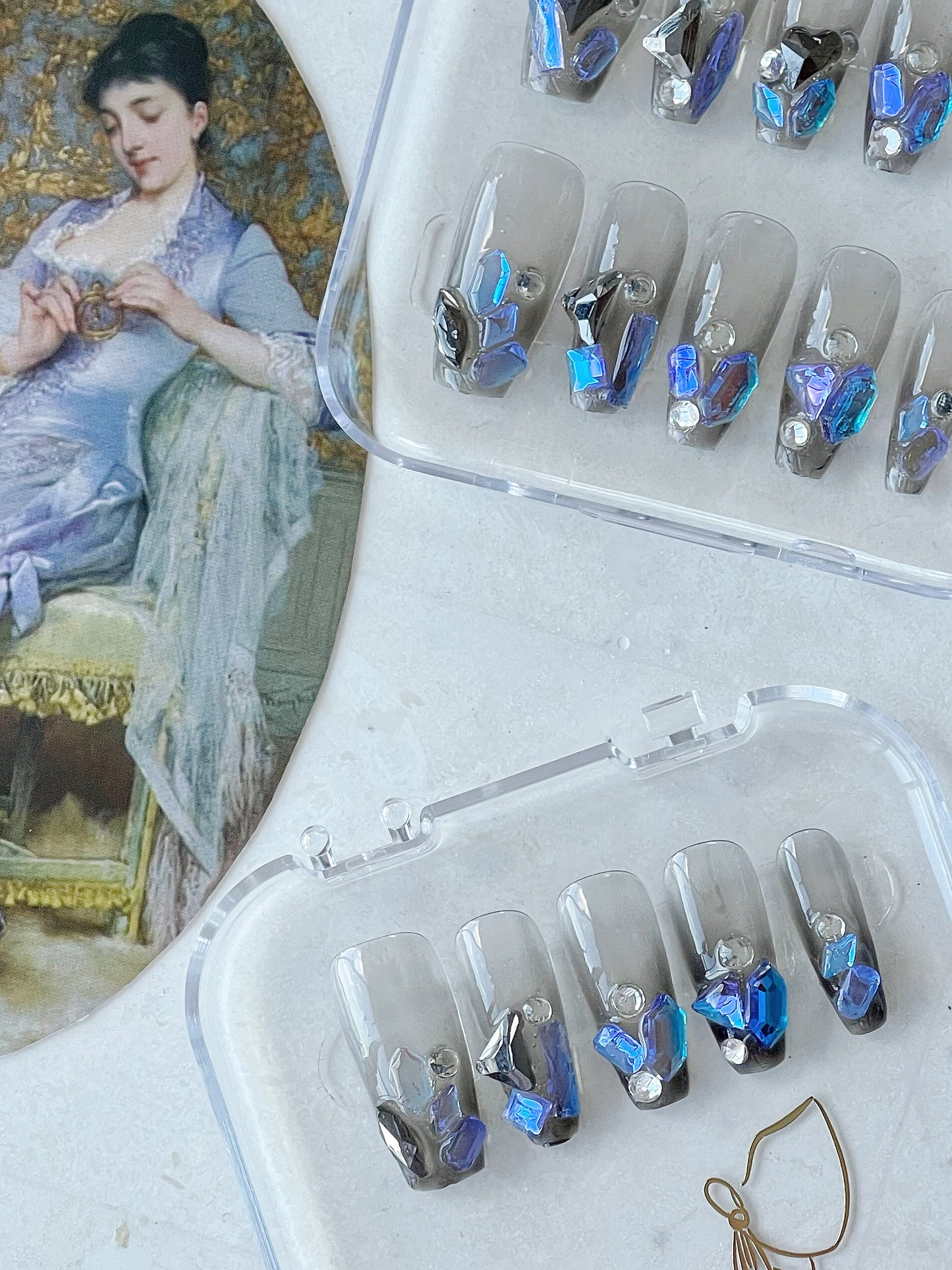 Blue Enchantress Press On Nails