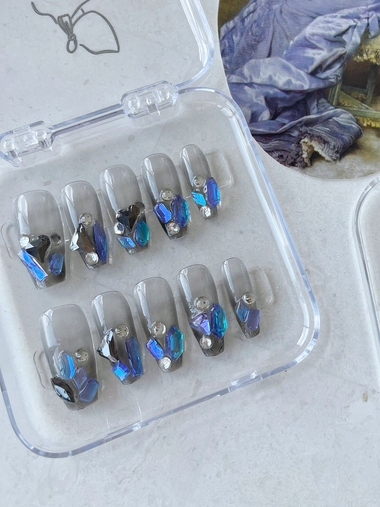 Blue Enchantress Press On Nails