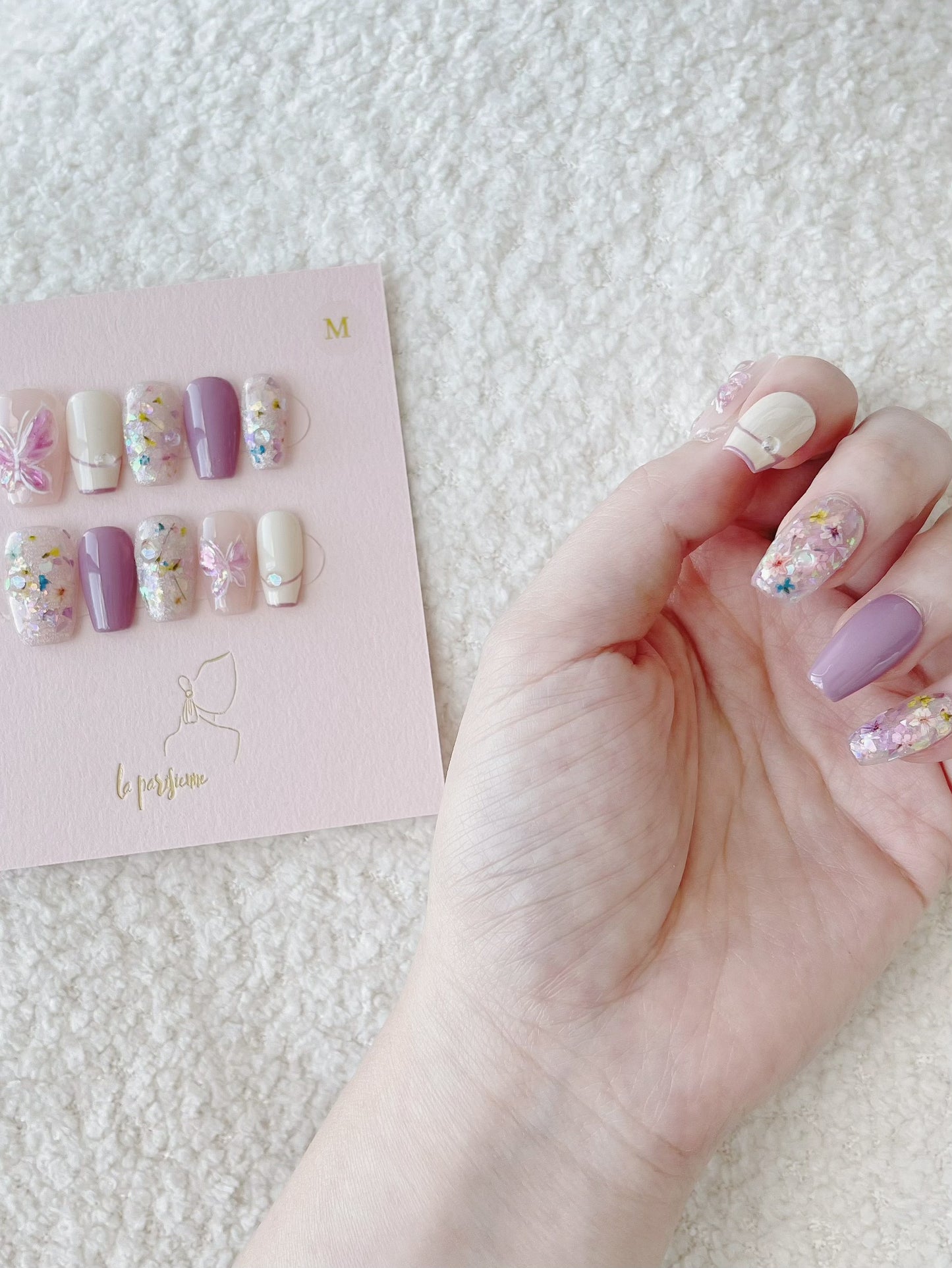 The Wings Of Summer Press On Nails