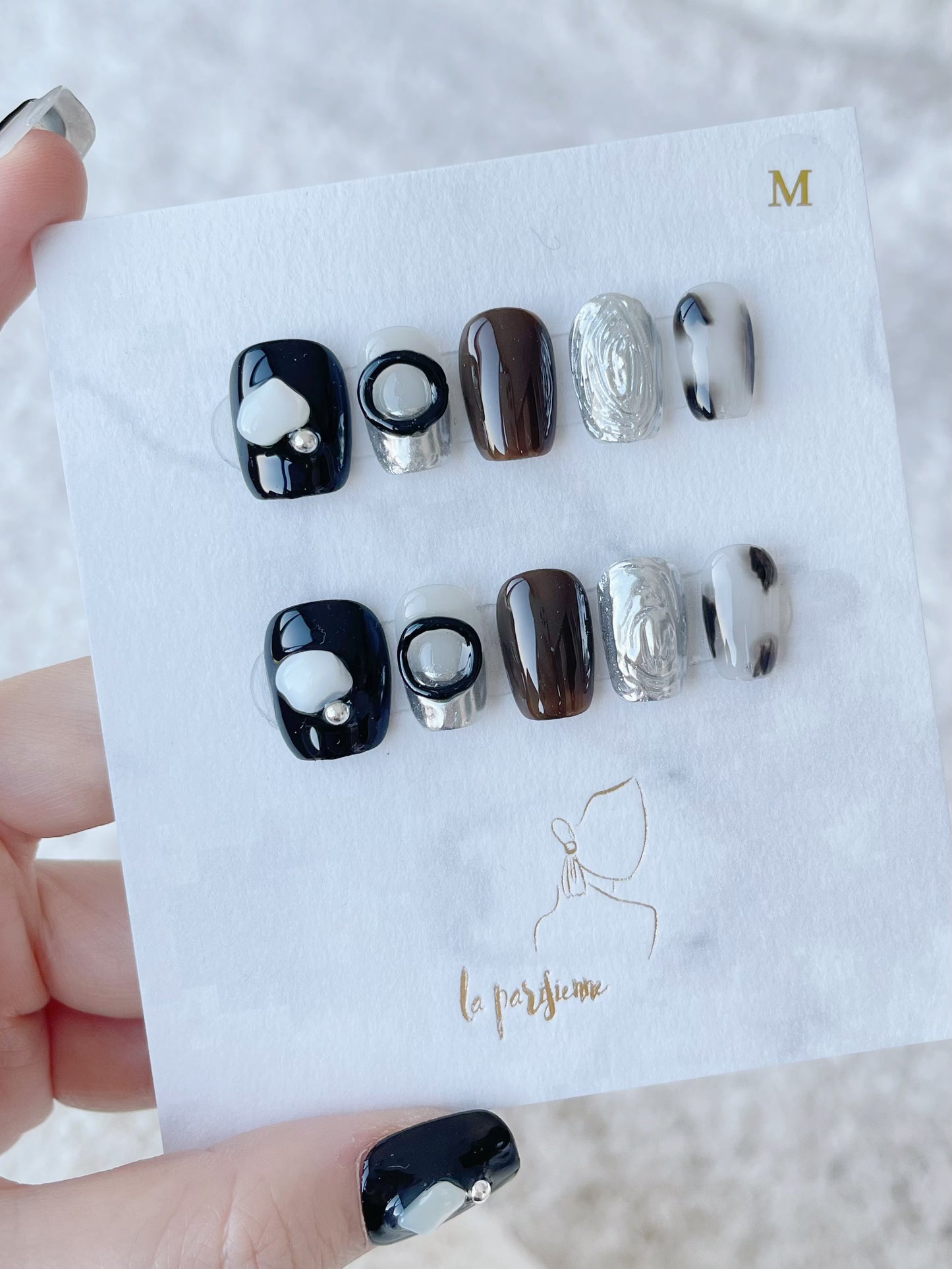 Oolong Tea Press On Nails