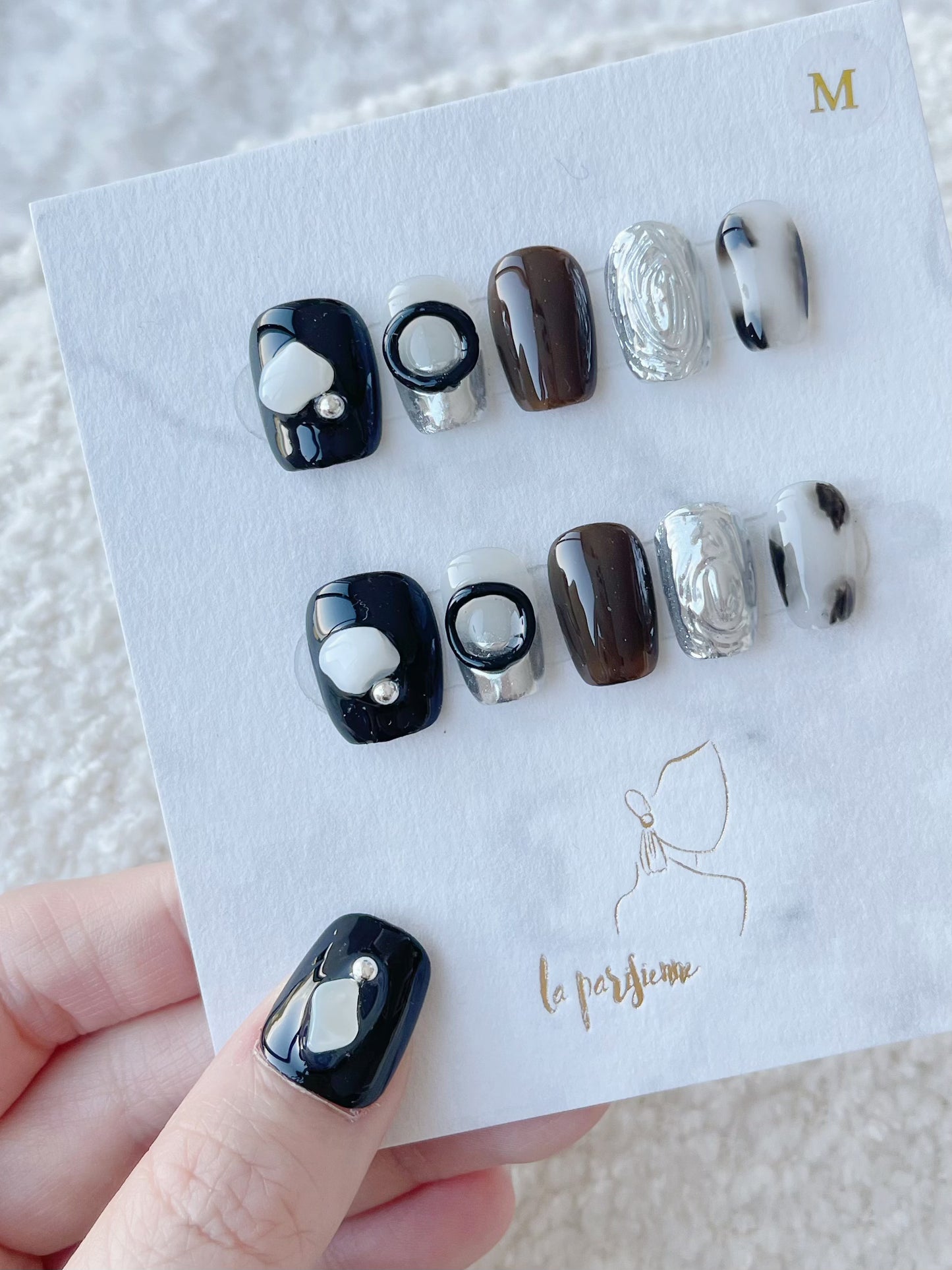 Oolong Tea Press On Nails