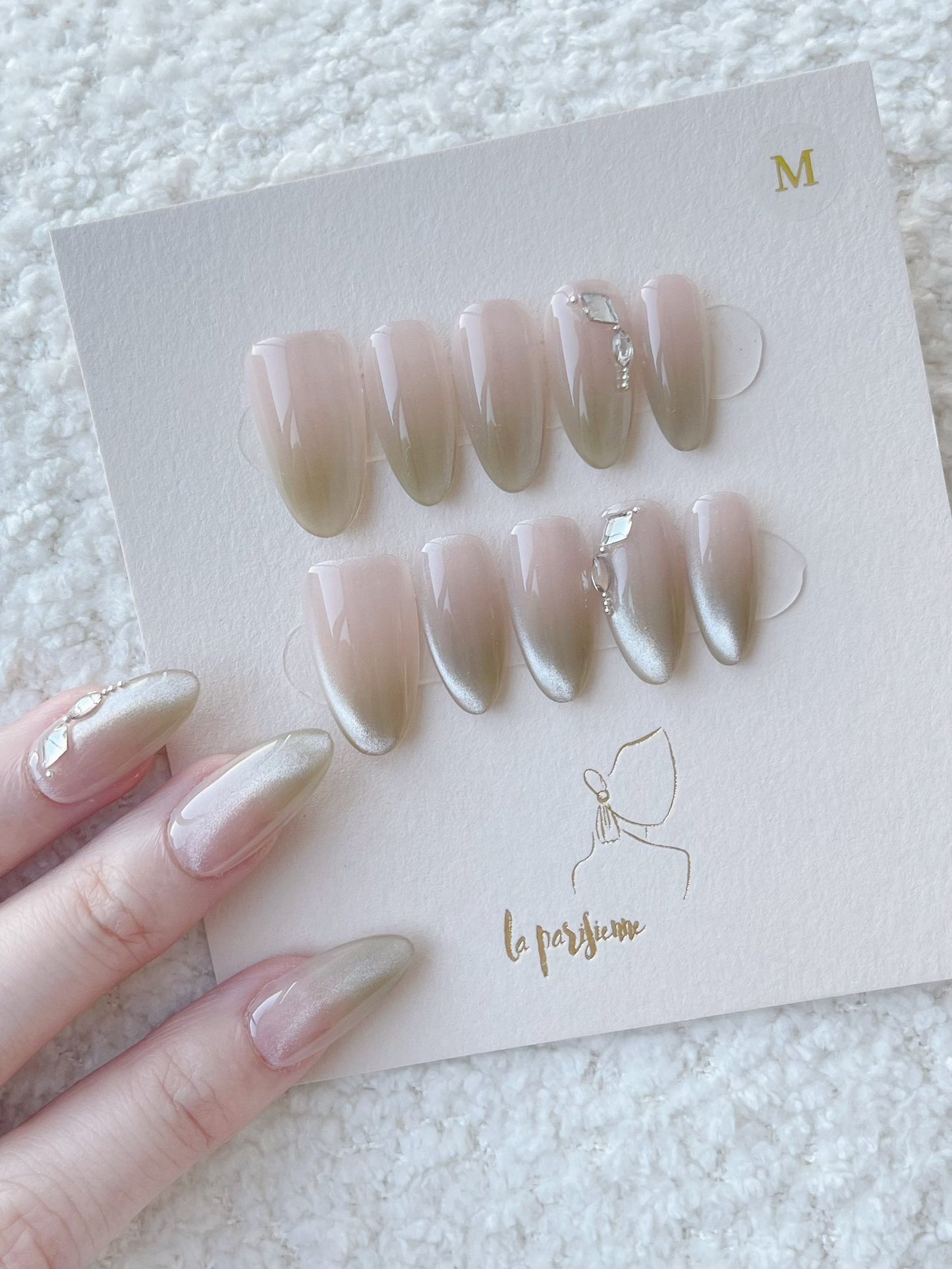 Mint Mambo Press On Nails