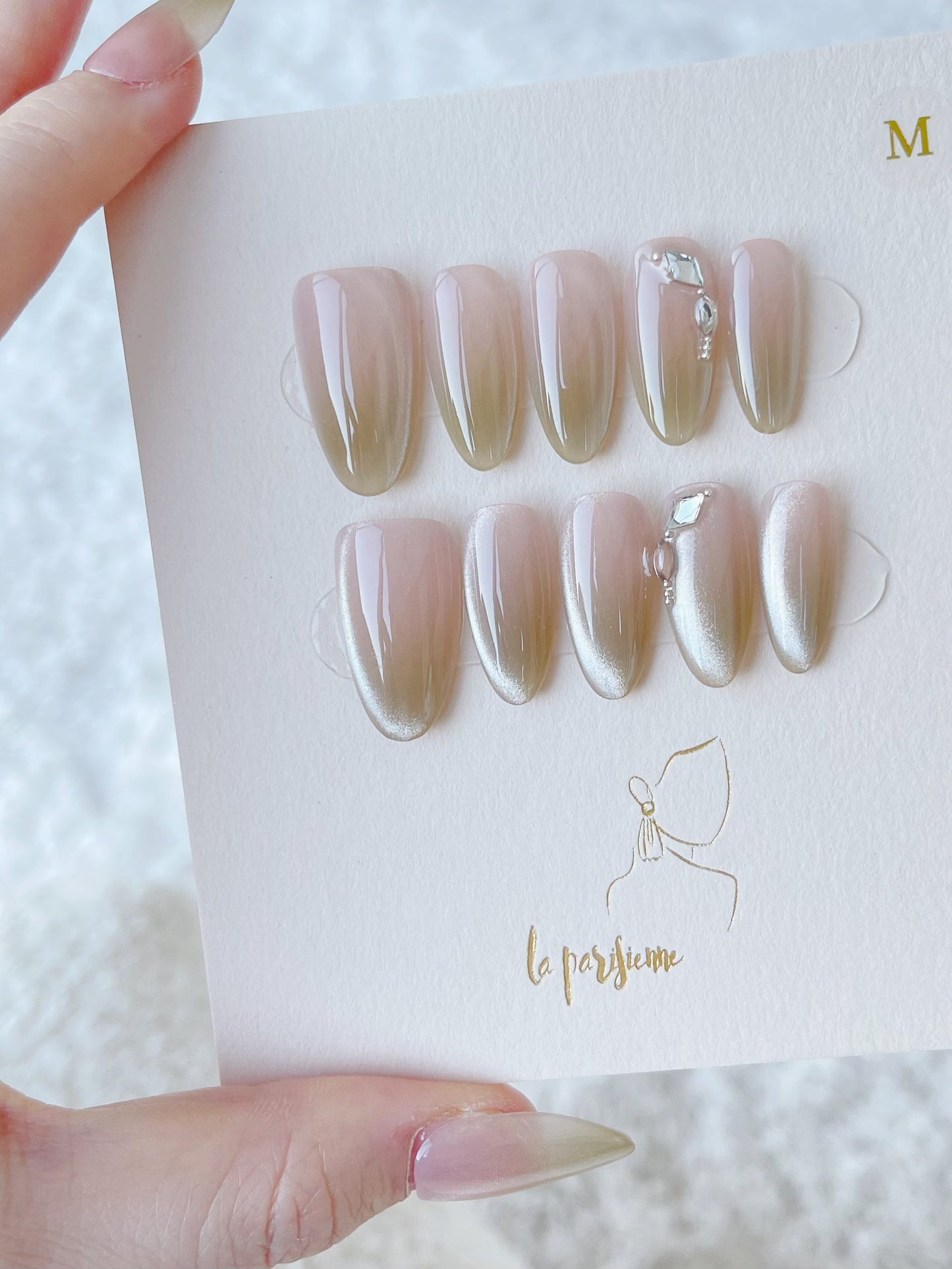Mint Mambo Press On Nails