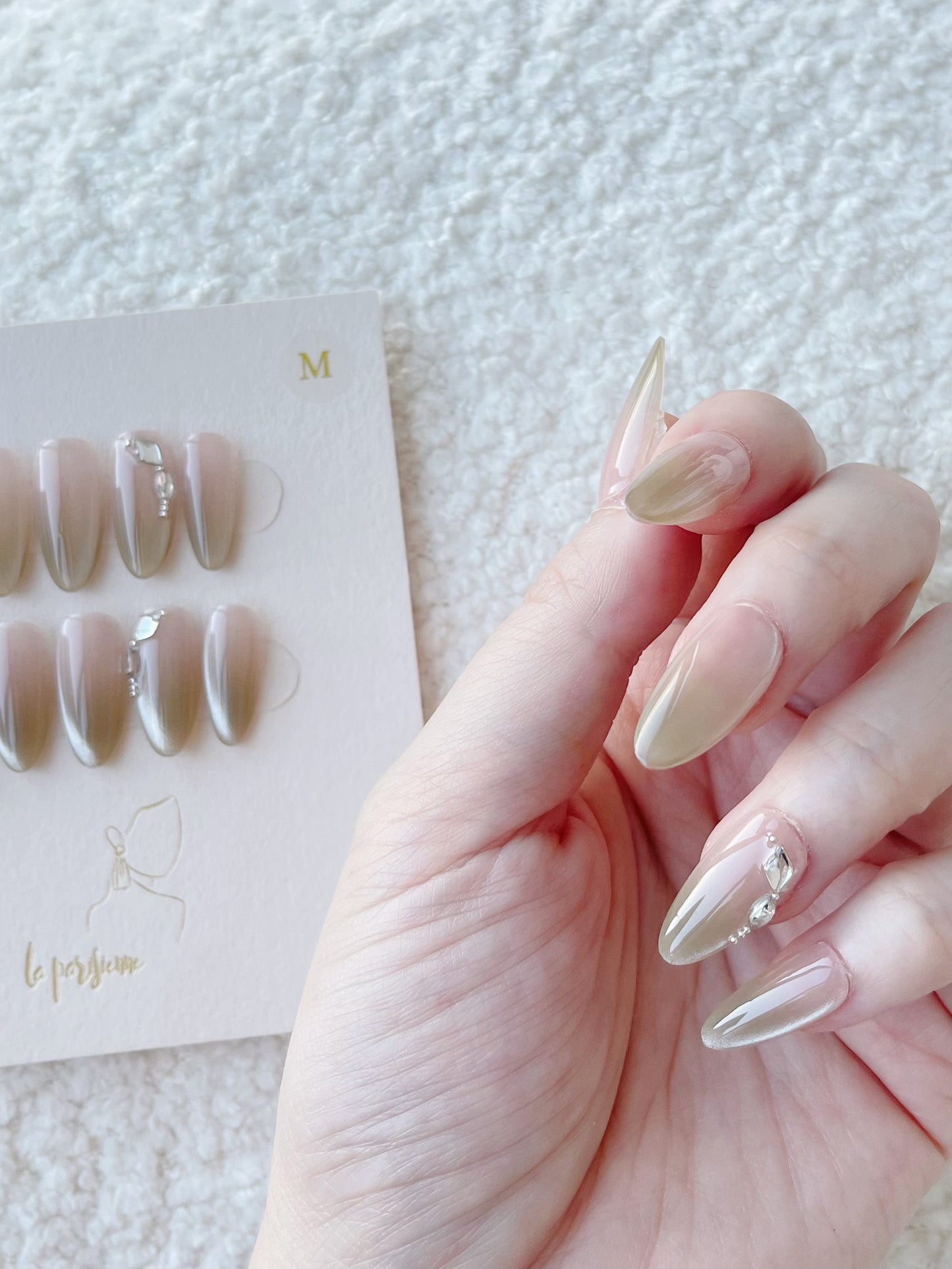 Mint Mambo Press On Nails