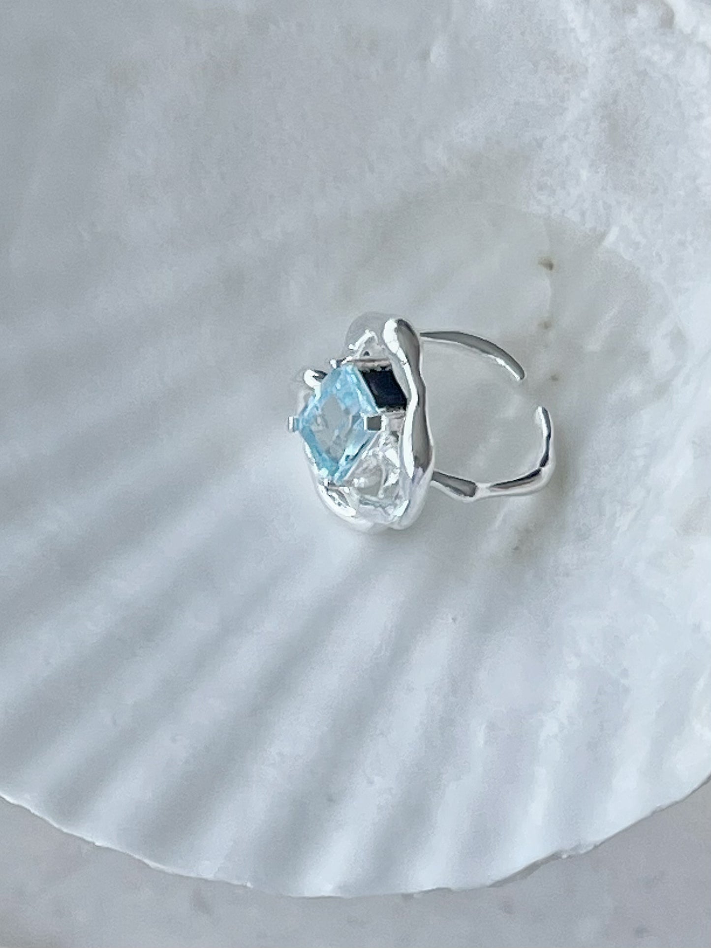 Terpsichore Sterling Silver Topaz Ring