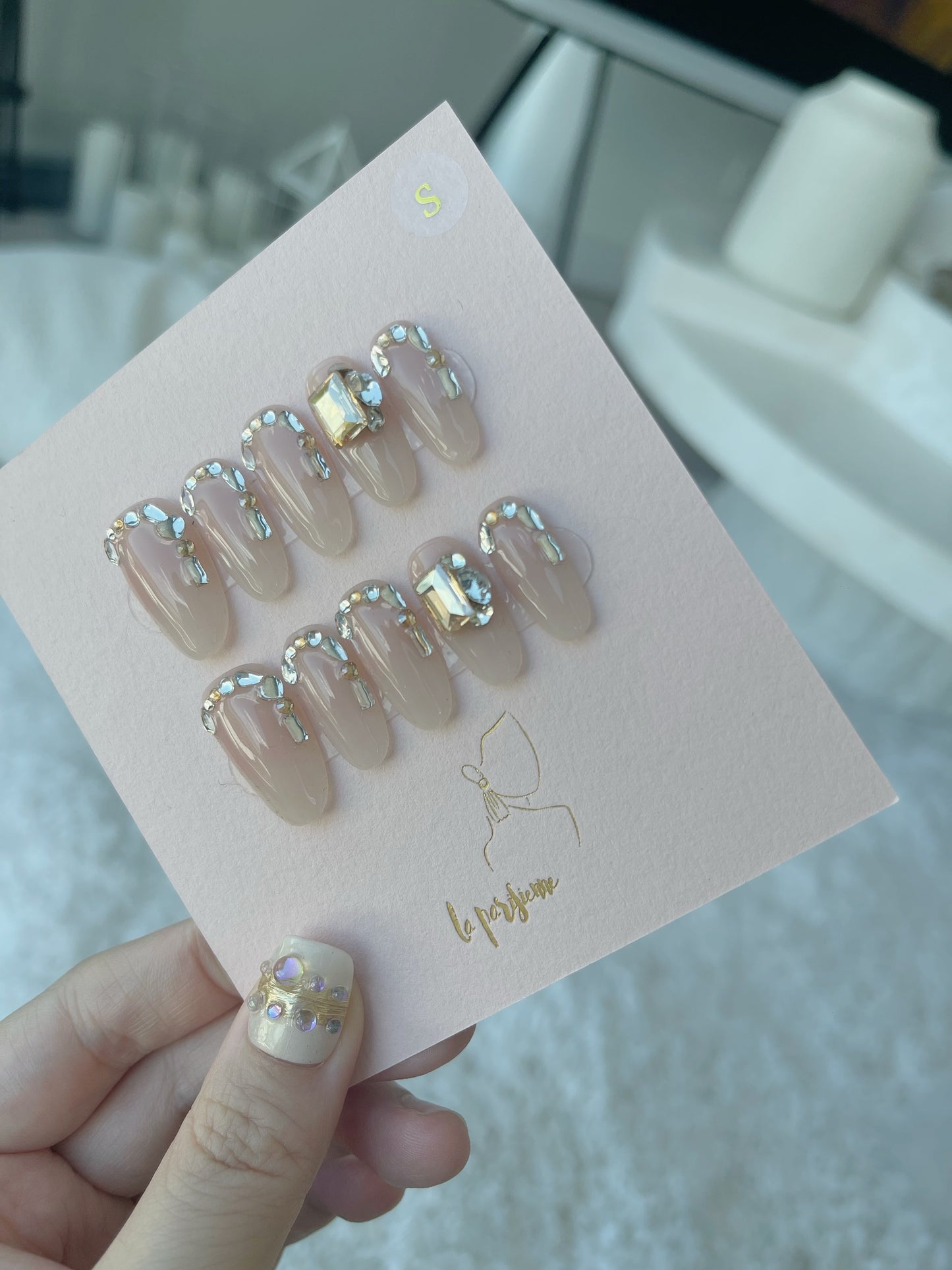 Pure Blossom Press On Nails