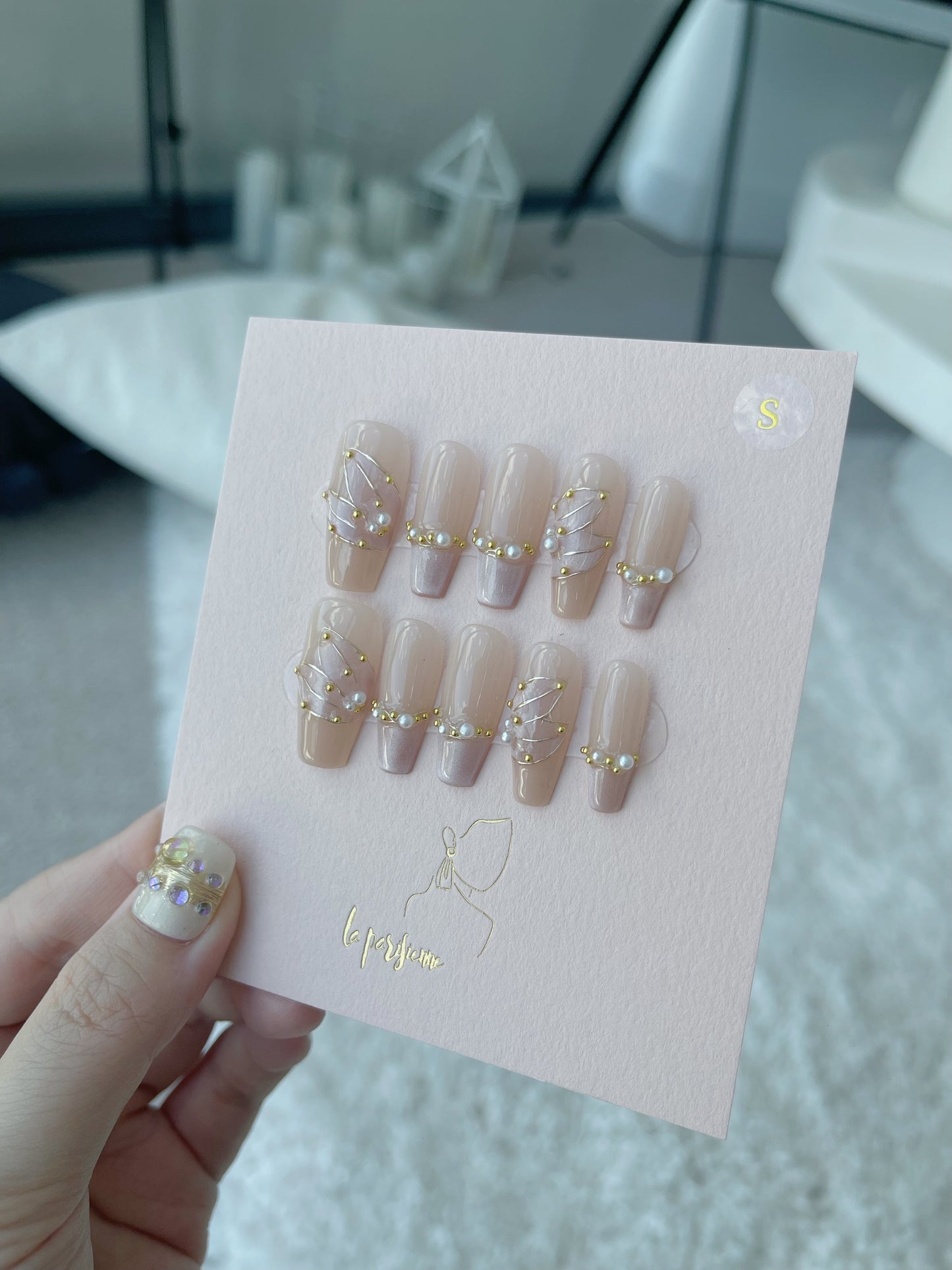 Tears Of Mermaid Press On Nails