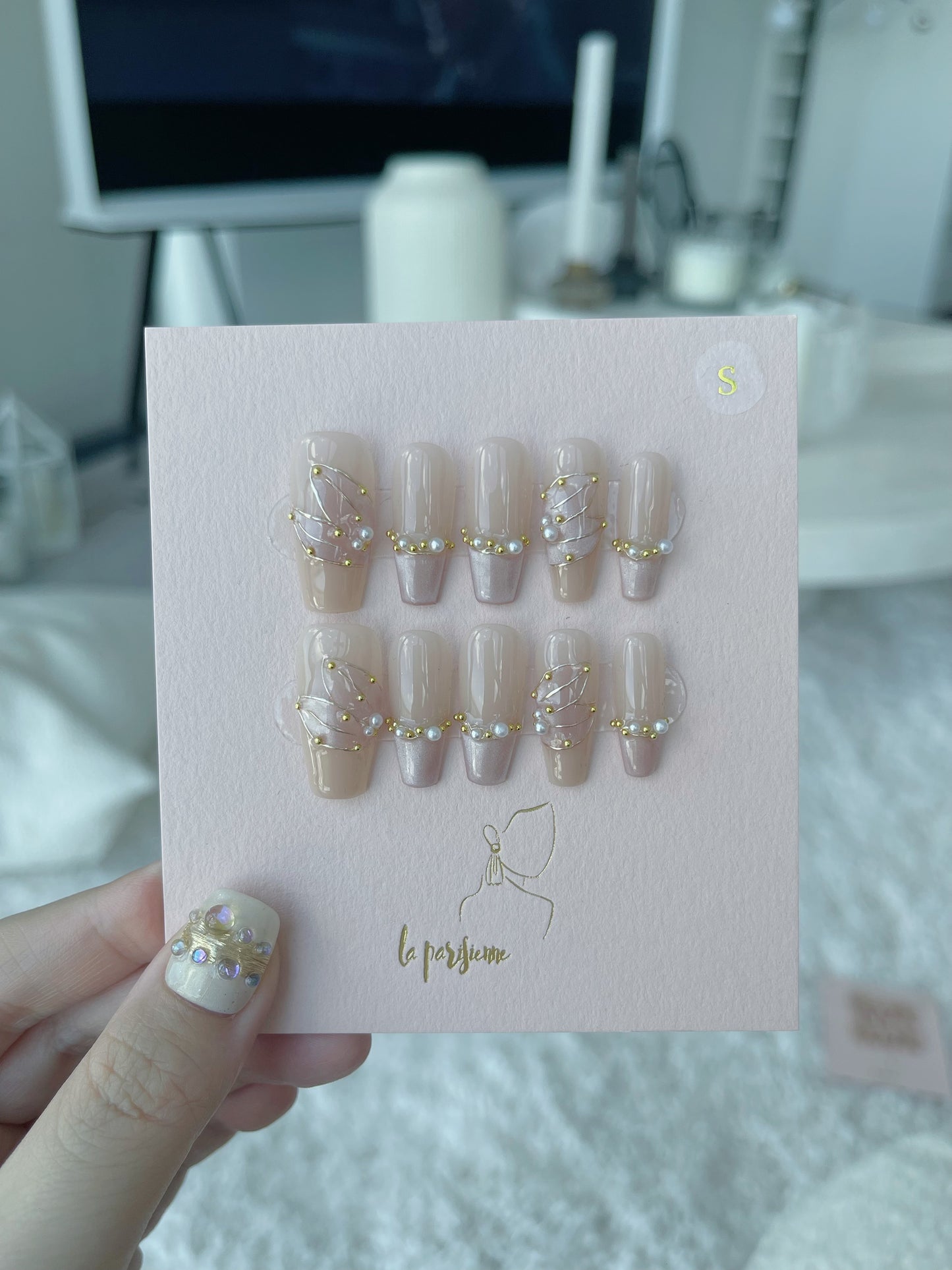 Tears Of Mermaid Press On Nails