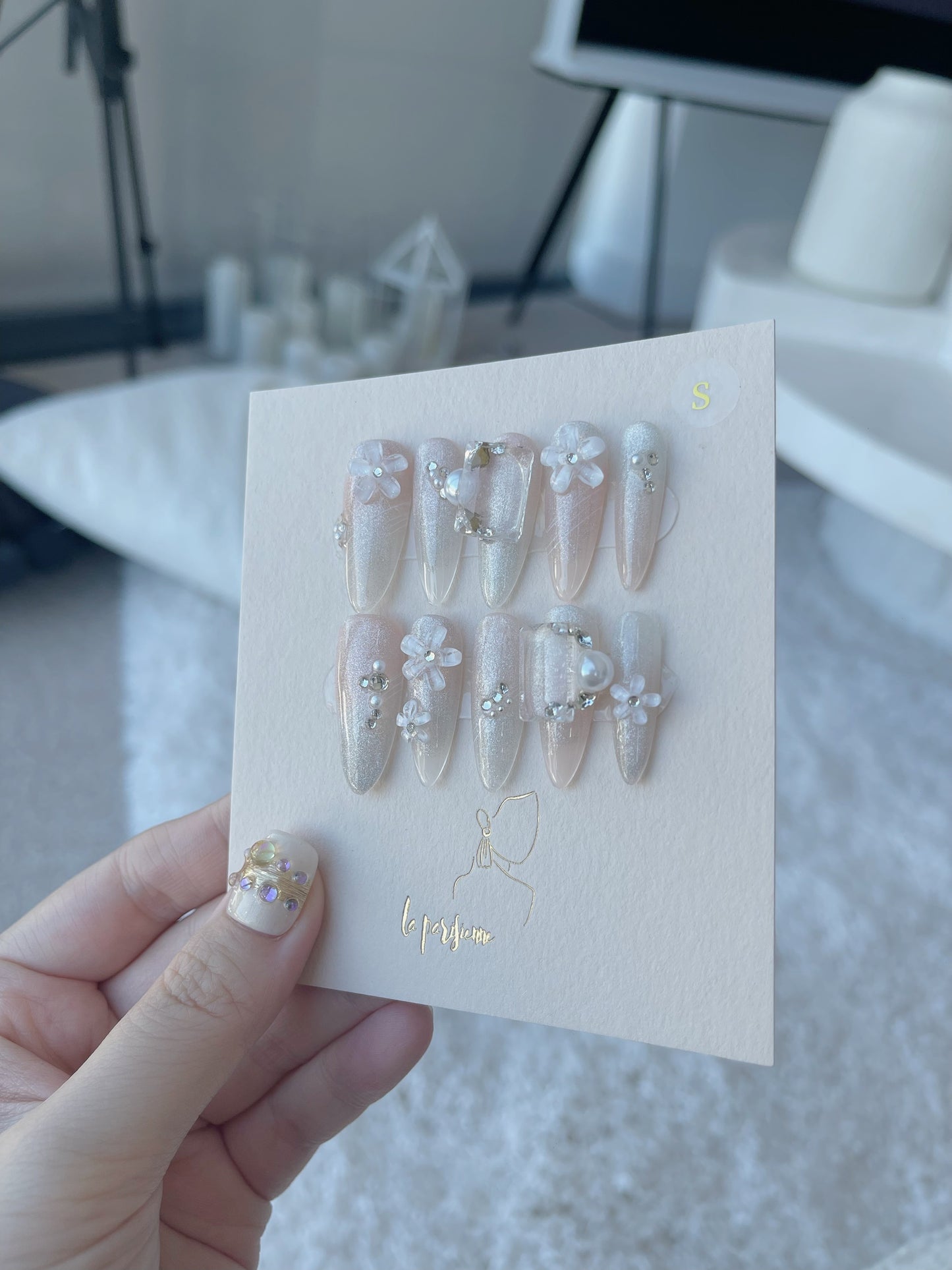 Little Snowflake Press On Nails