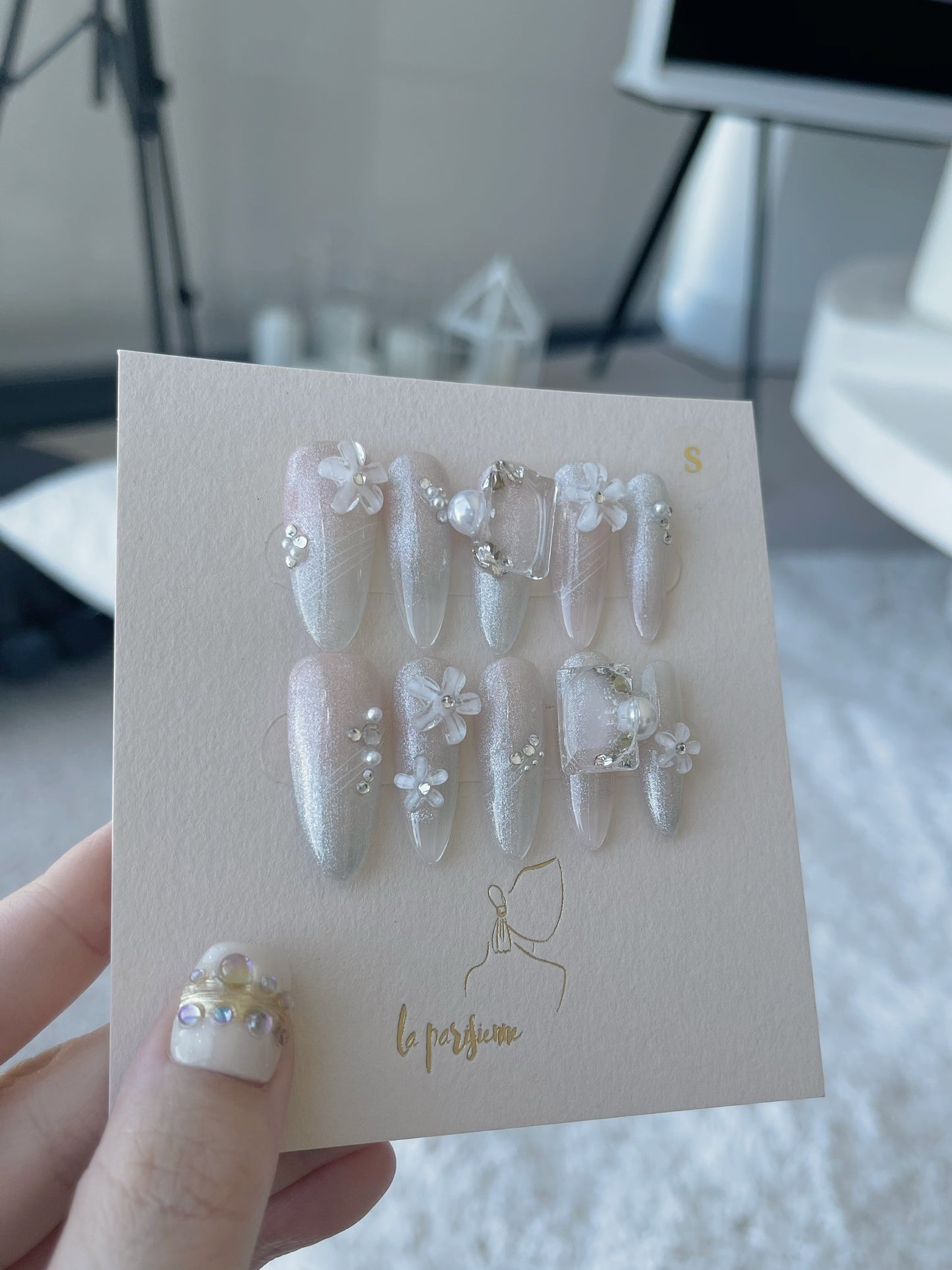 Little Snowflake Press On Nails