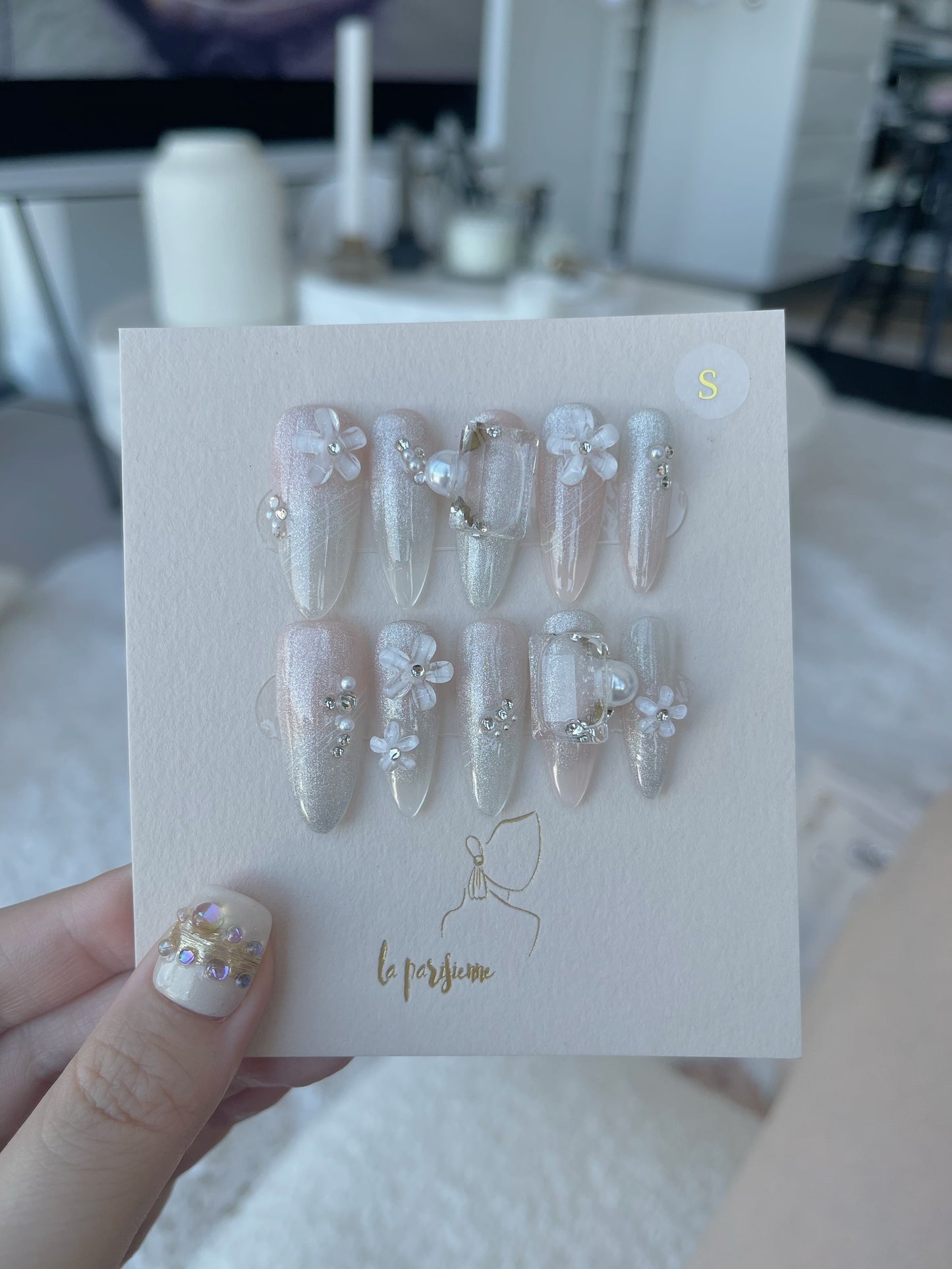 Little Snowflake Press On Nails