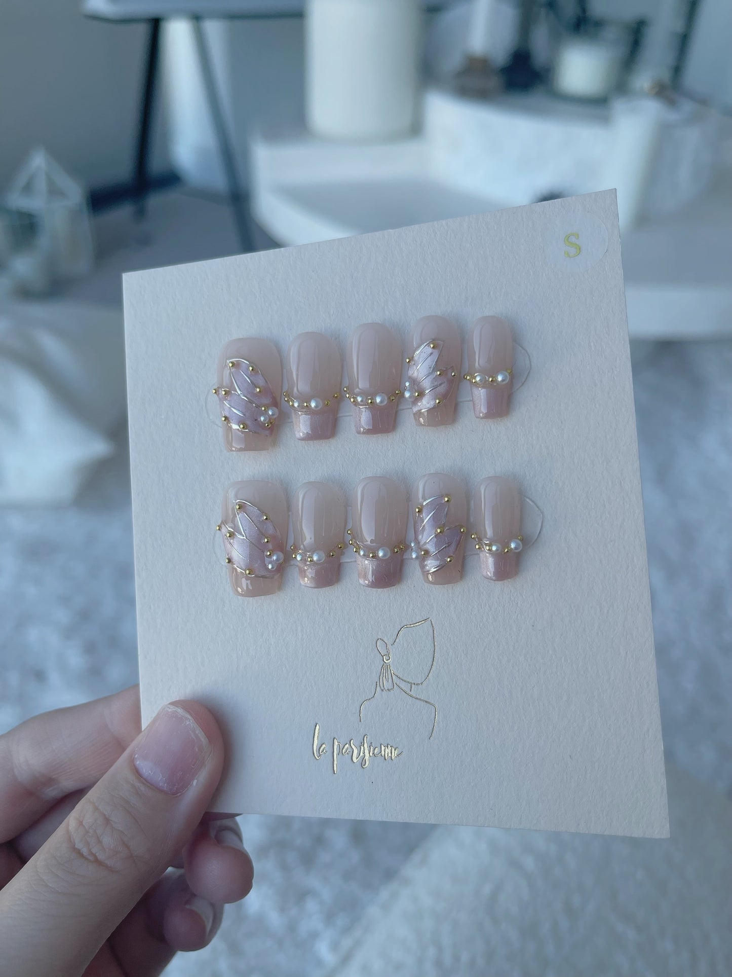 Tears Of Mermaid Press On Nails