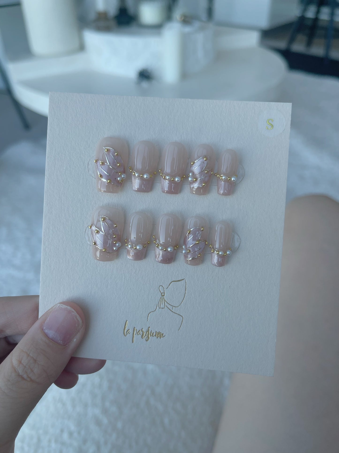 Tears Of Mermaid Press On Nails