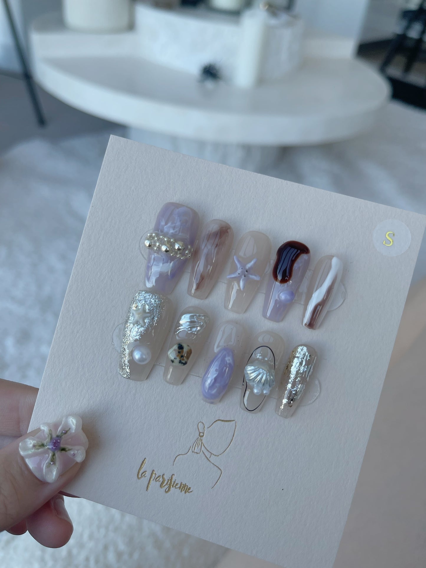 Wind Of Beach Press On Nails