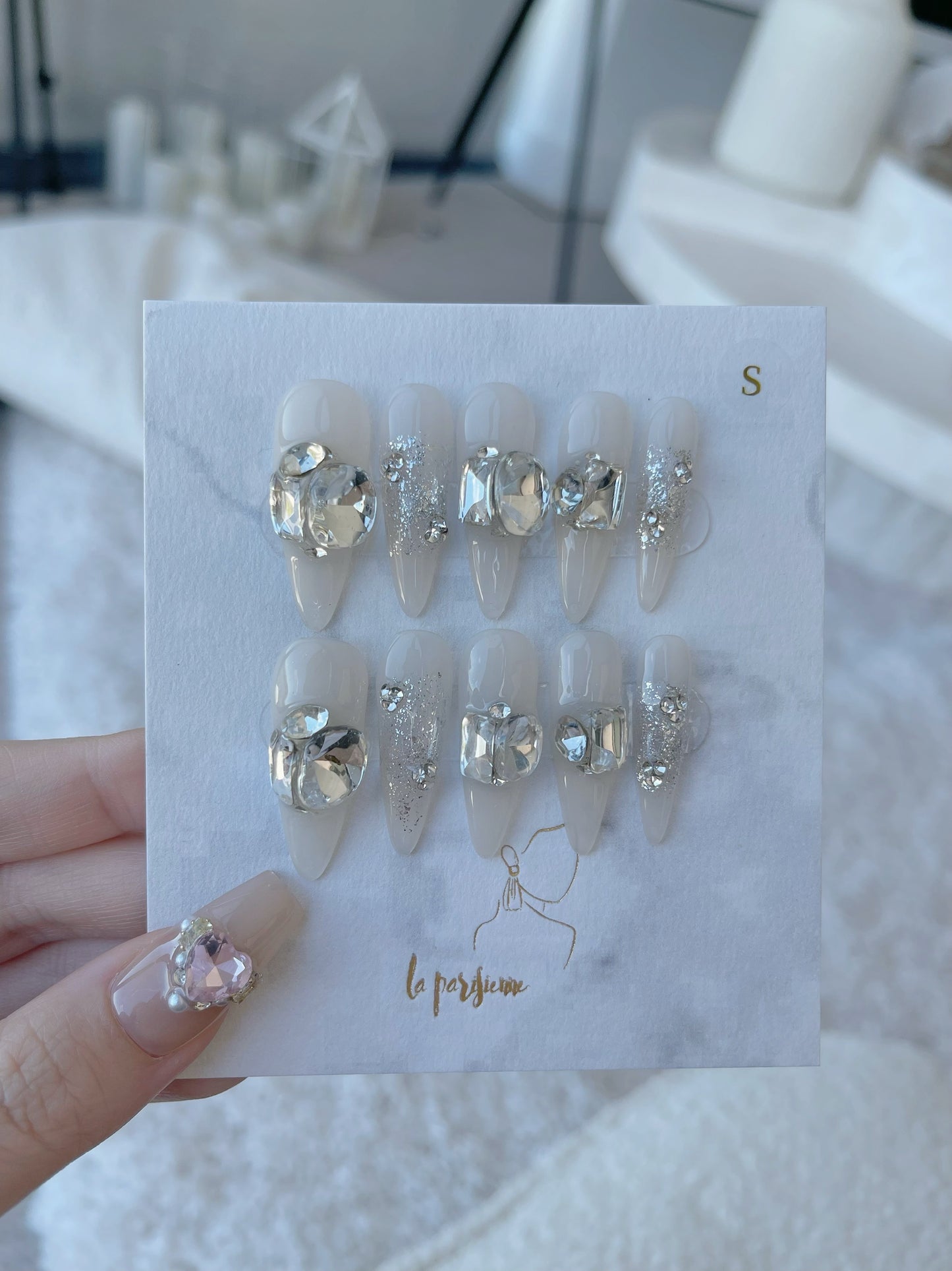 Moonlight Waltz Press On Nails