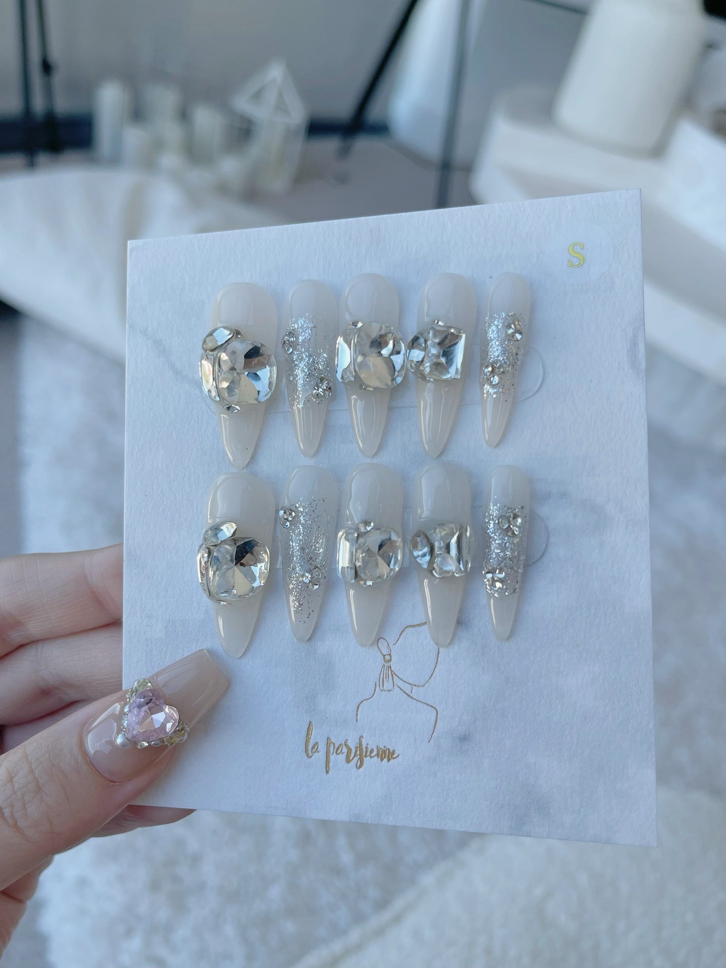 Moonlight Waltz Press On Nails