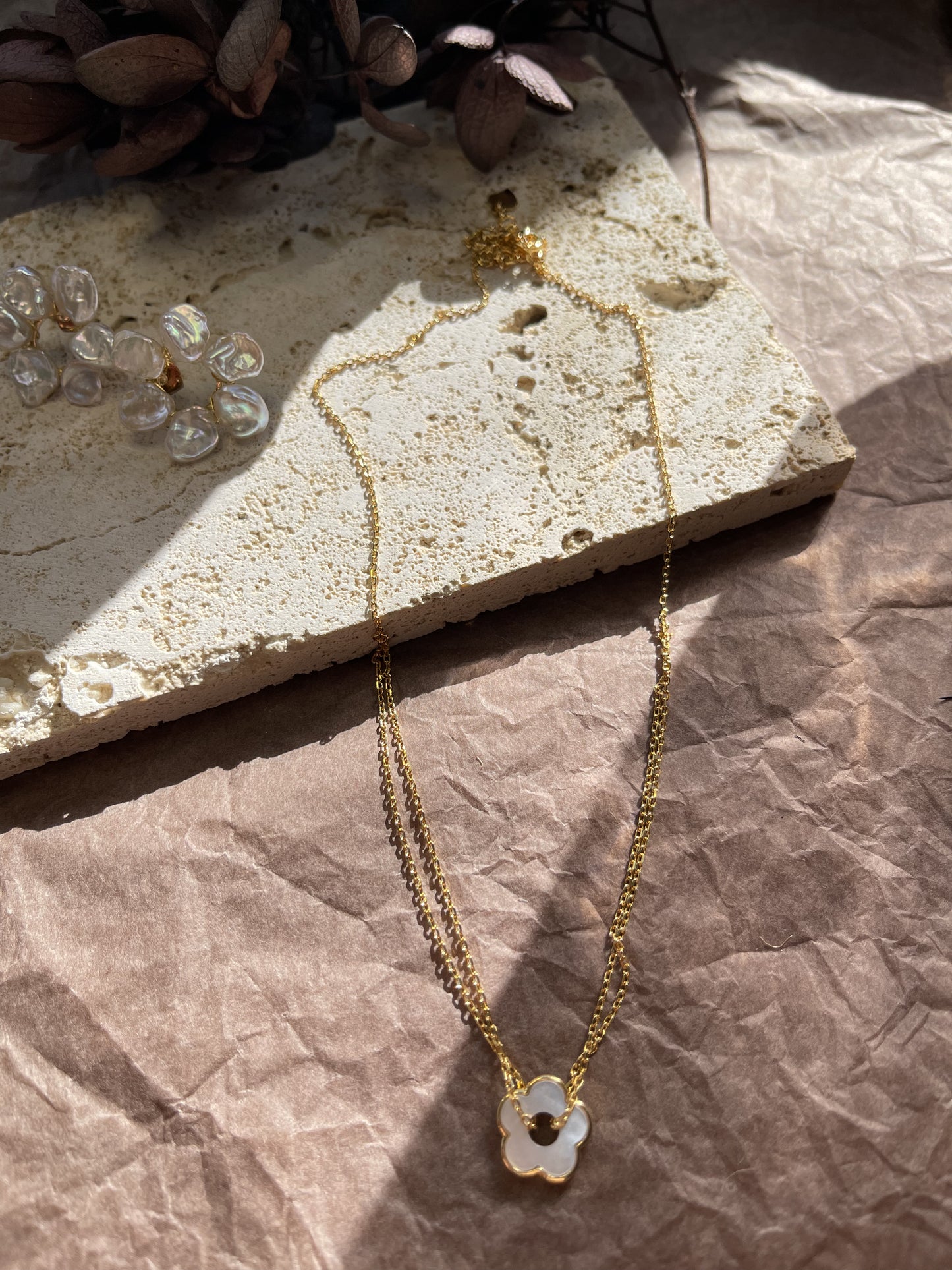 Jaliyah Fritillary Necklace