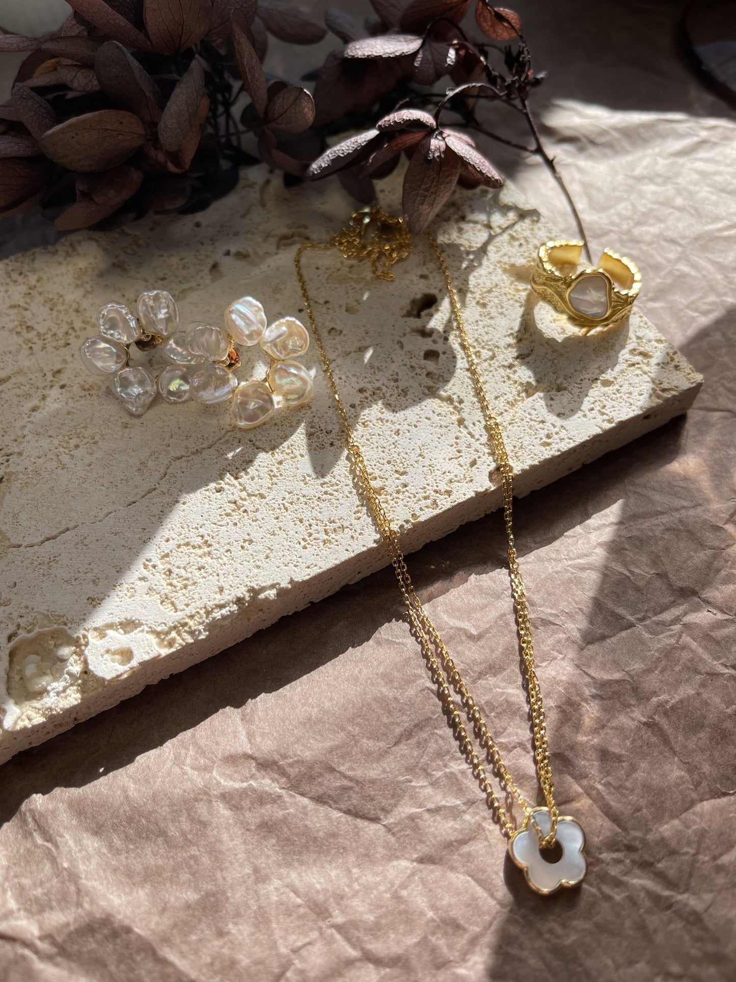 Jaliyah Fritillary Necklace