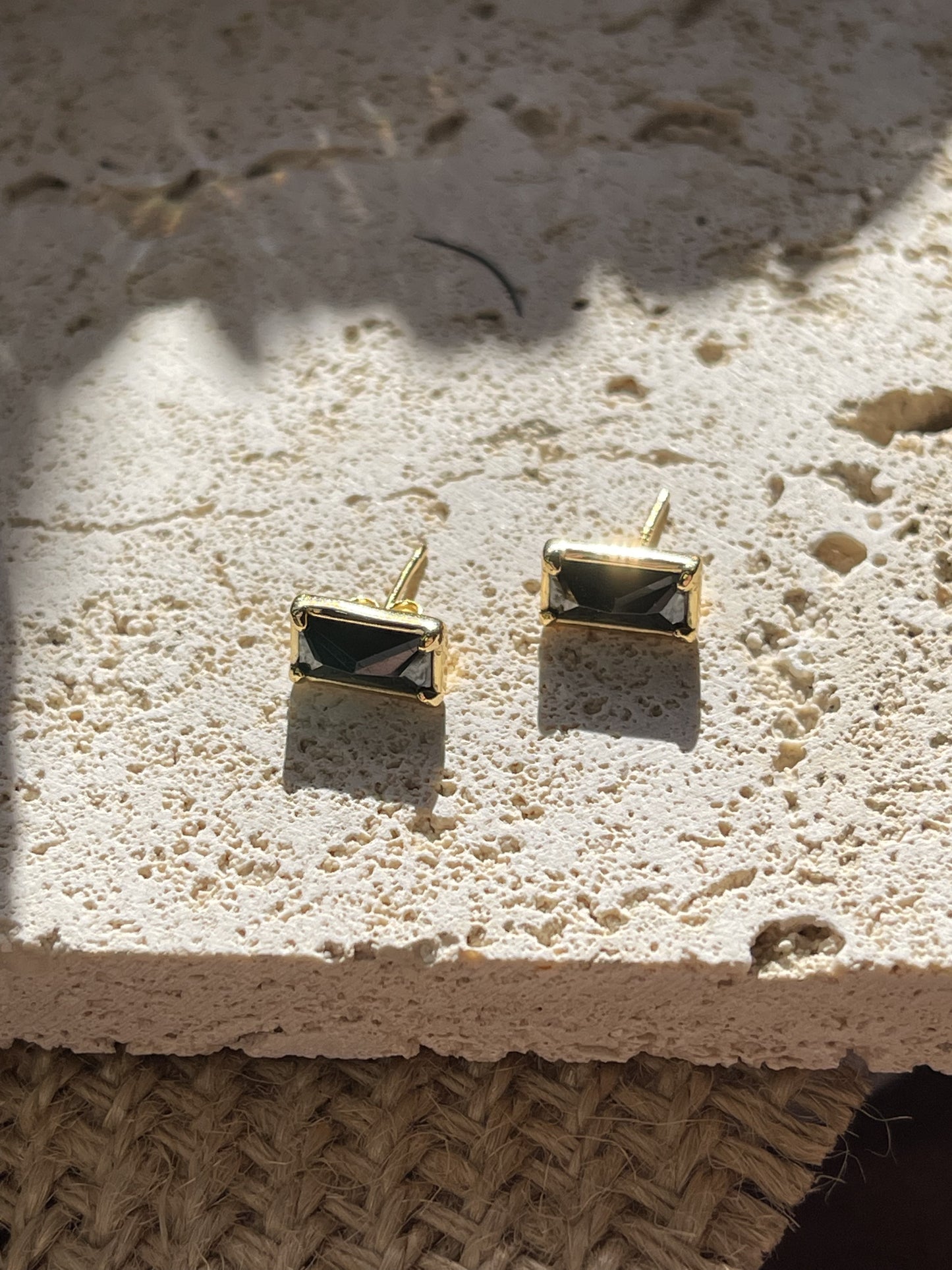 Margo Black Diamond Earrings