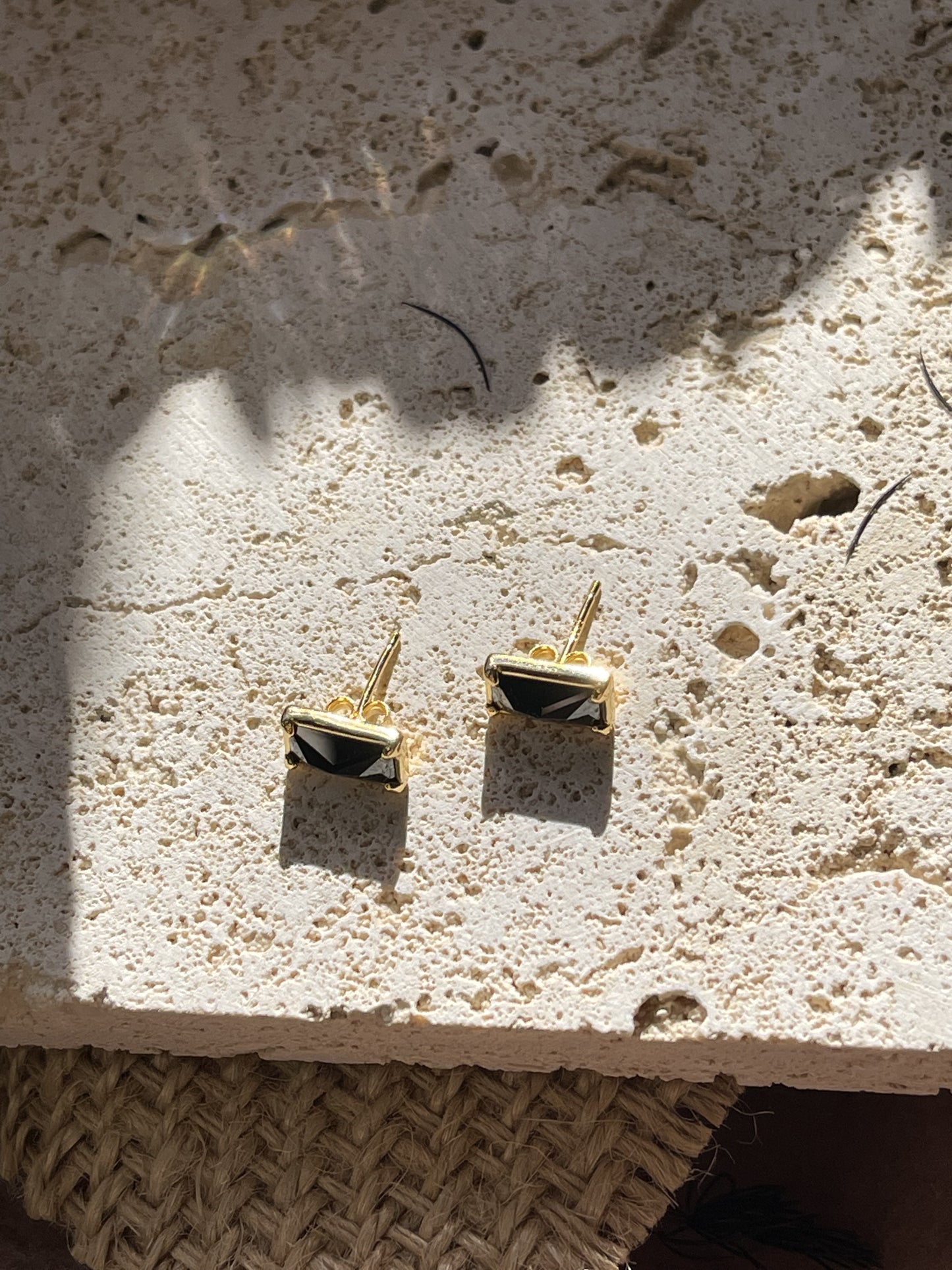 Margo Black Diamond Earrings