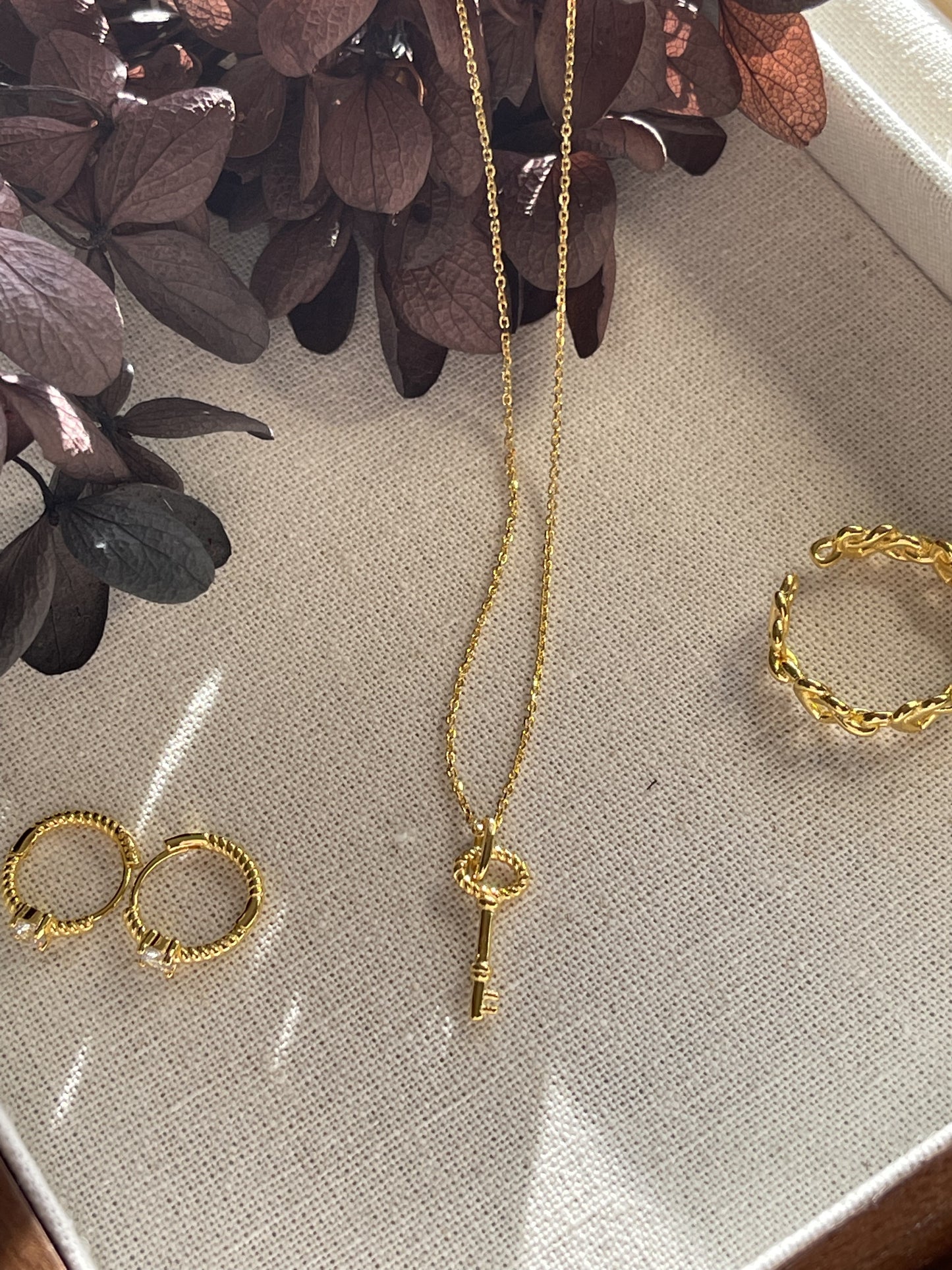 Noah Key Necklace