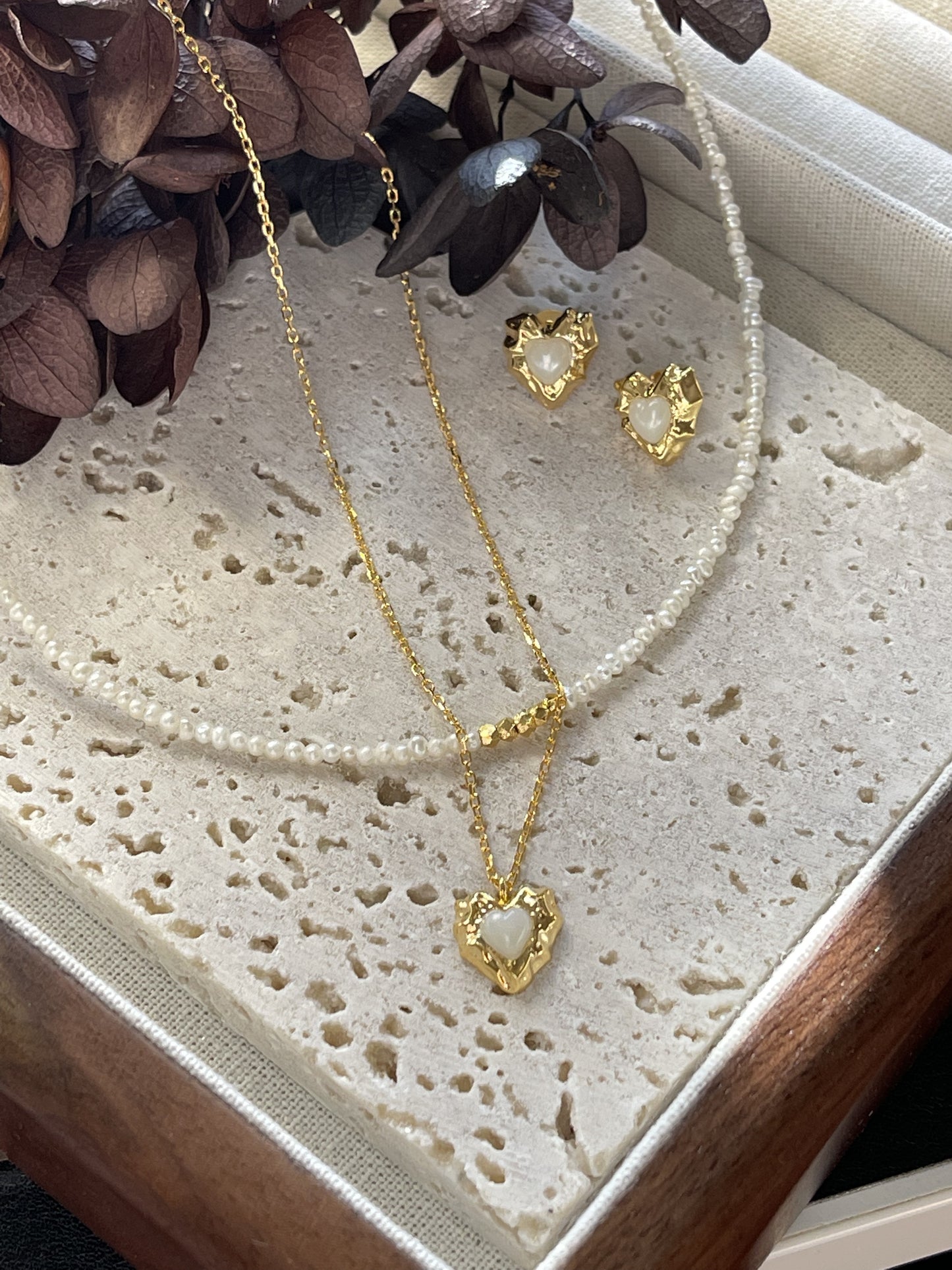 Louisa Heart Necklace