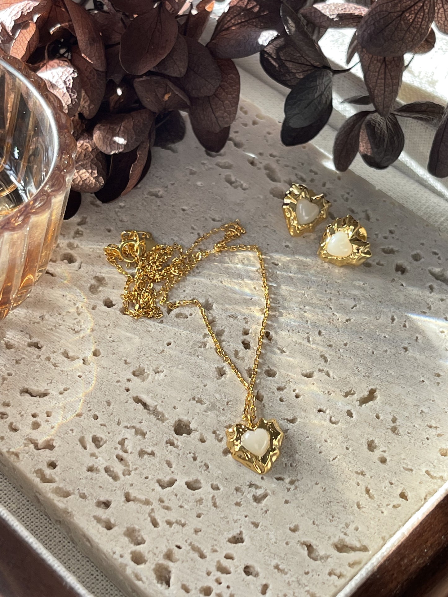 Louisa Heart Necklace