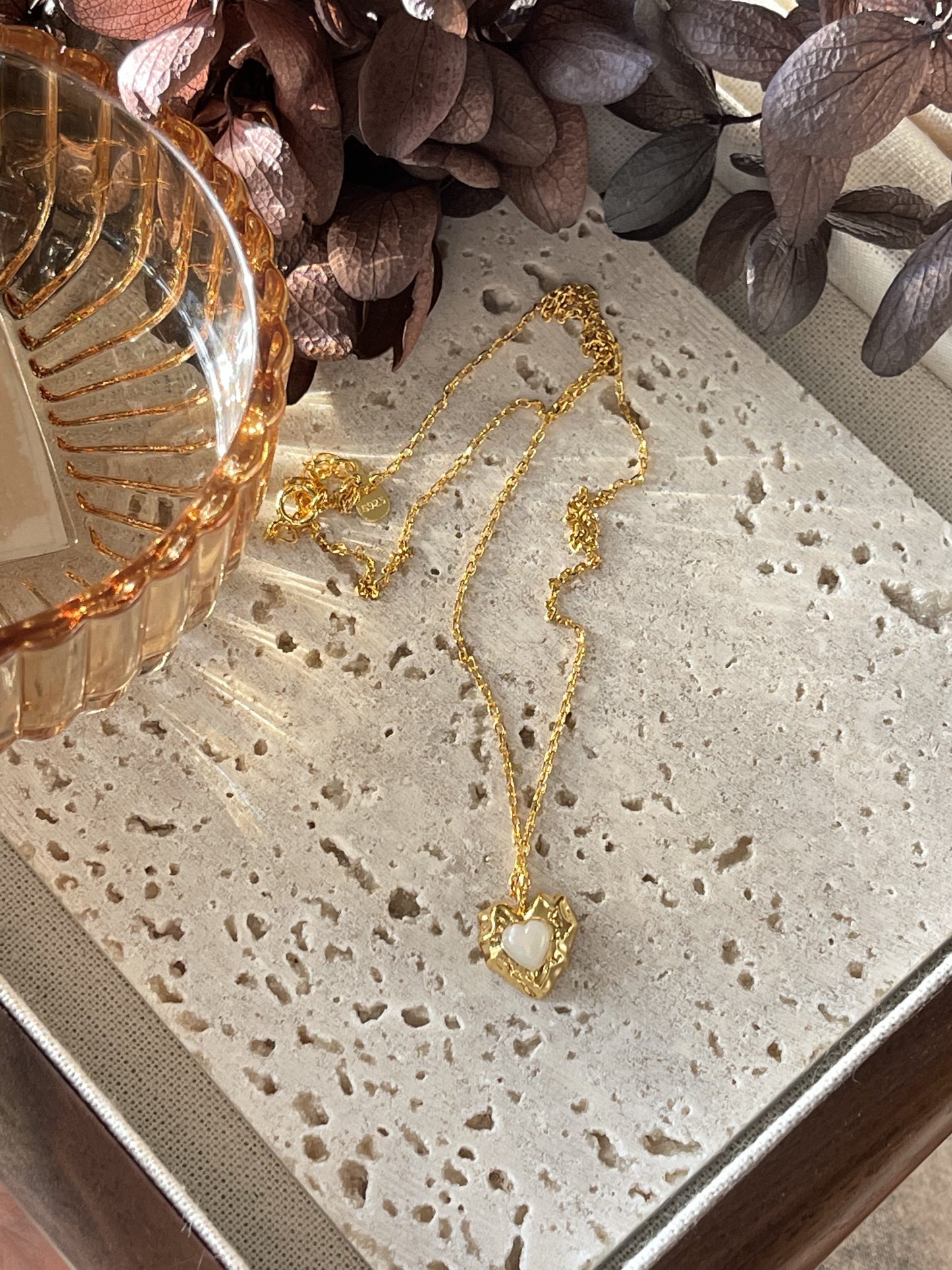 Louisa Heart Necklace