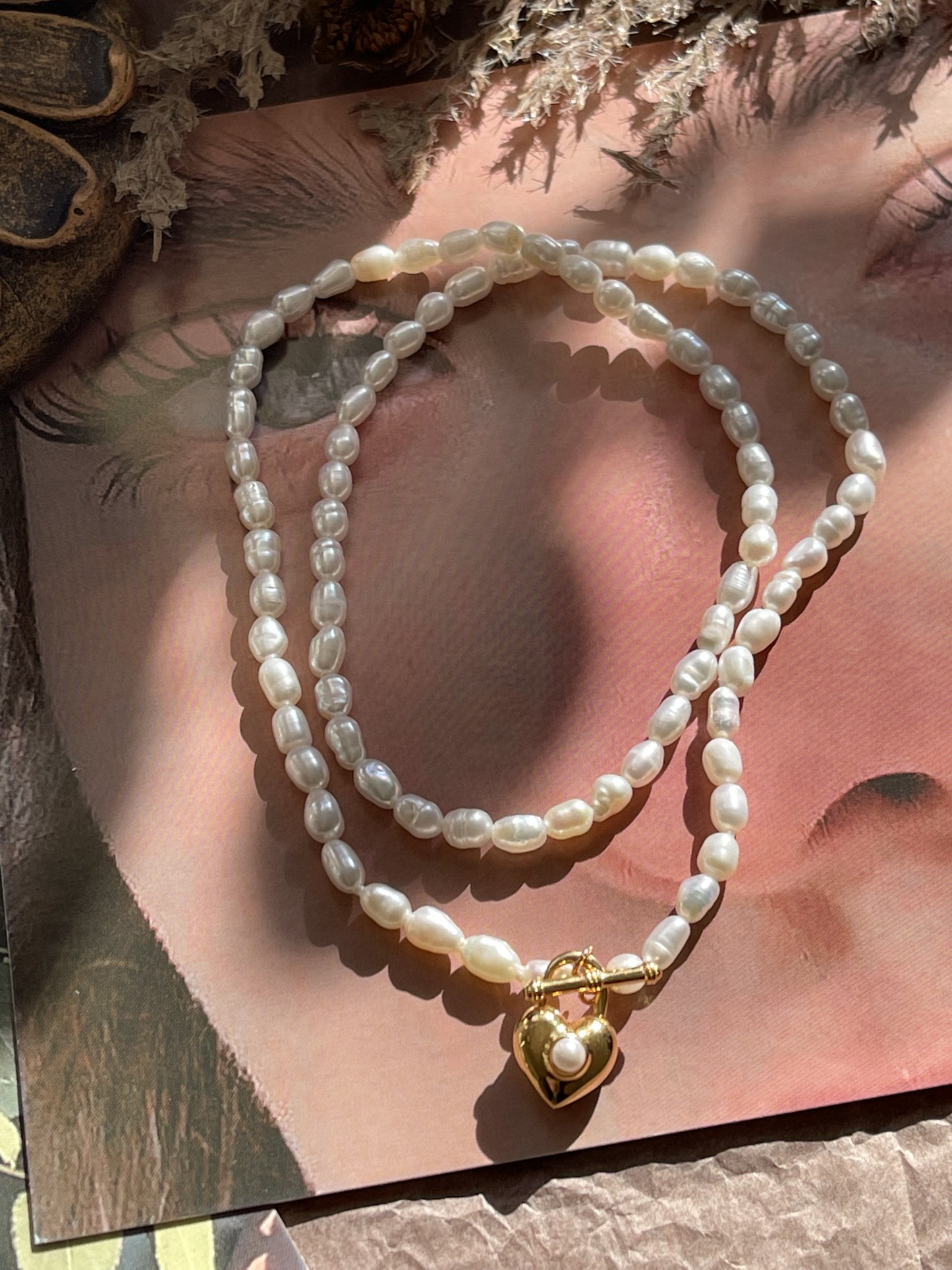 Roselyn Pearl Necklace