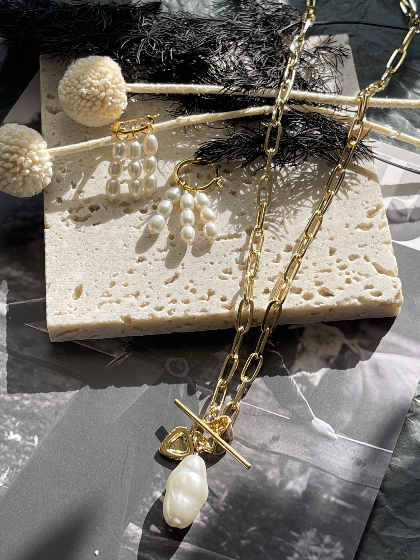Fallon Pearl Necklace