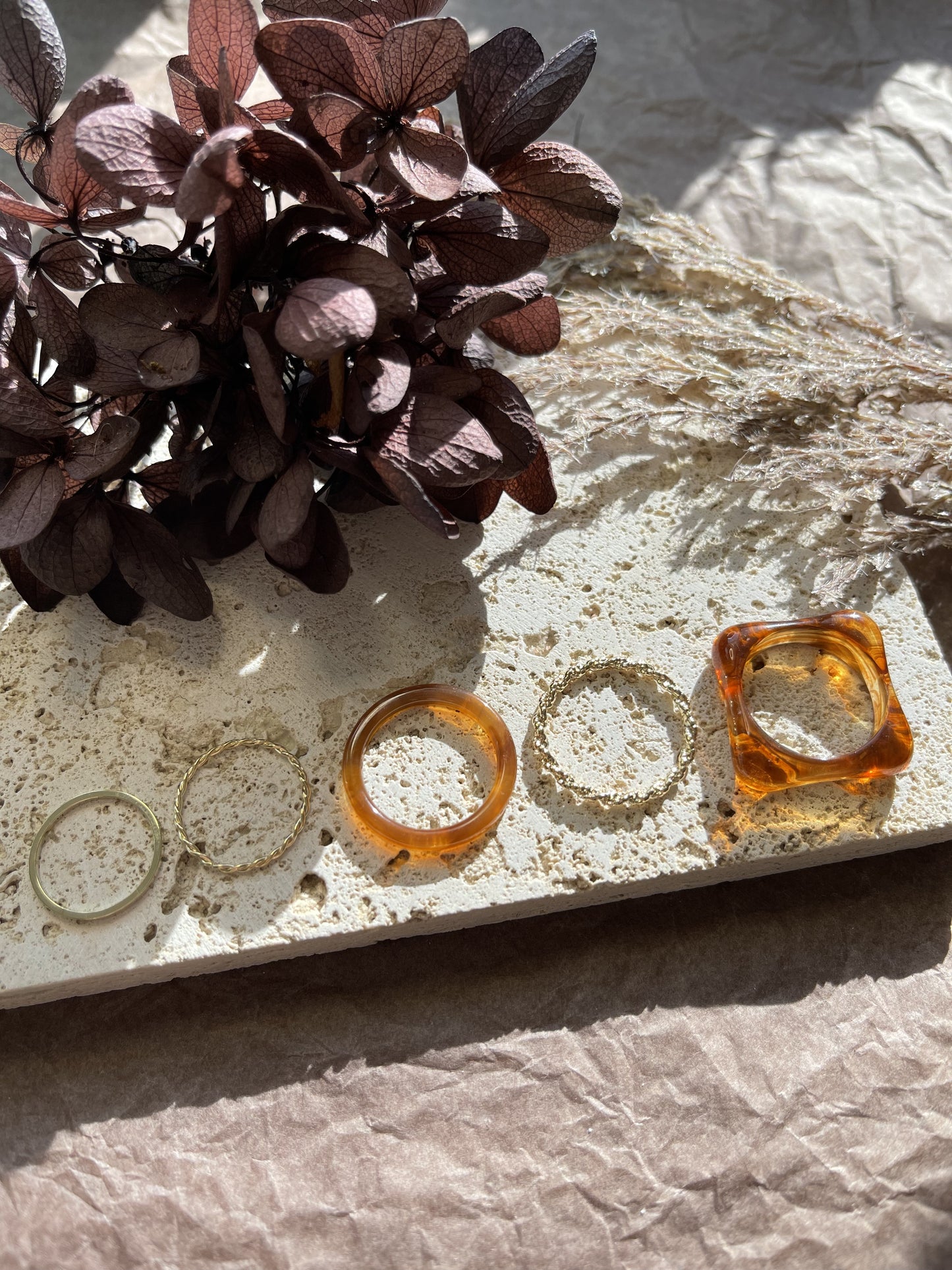 Thalia Row Ring