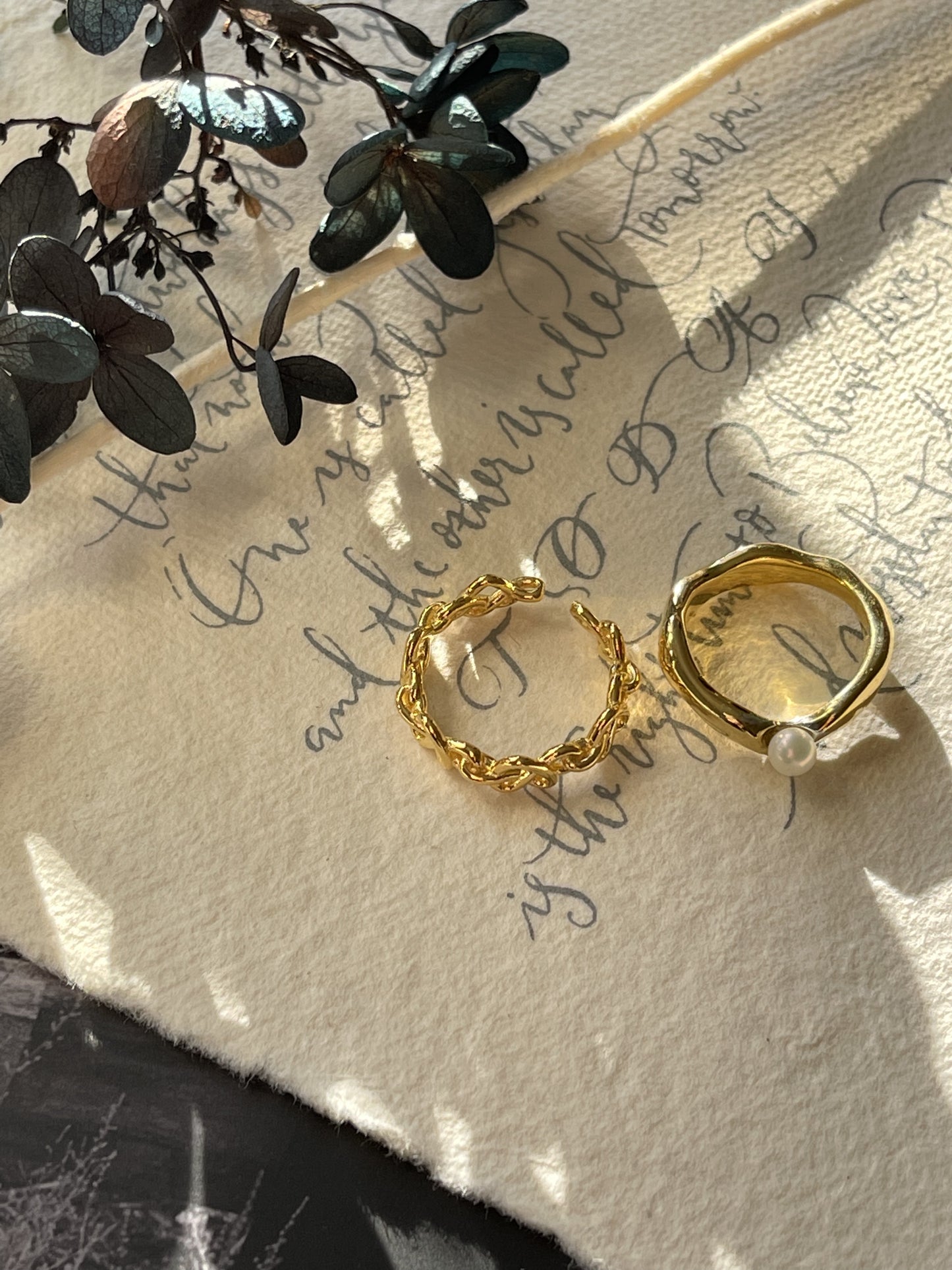 Savanna Hollow Heart Ring