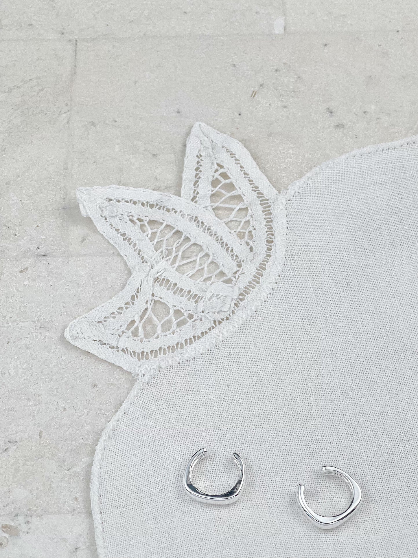 Silver Simple Style Ear Cuff