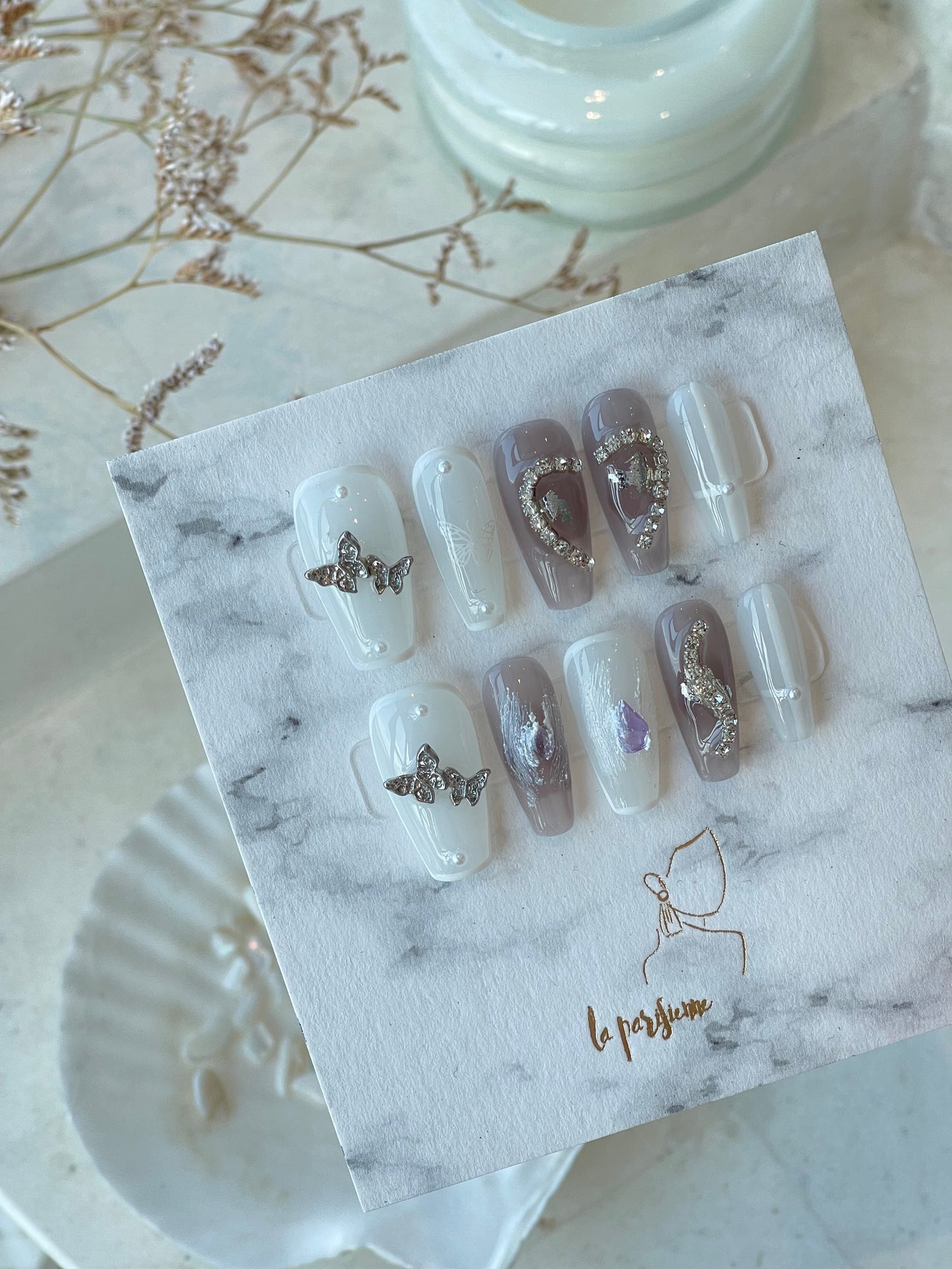 Butterfly Lover Press On Nails