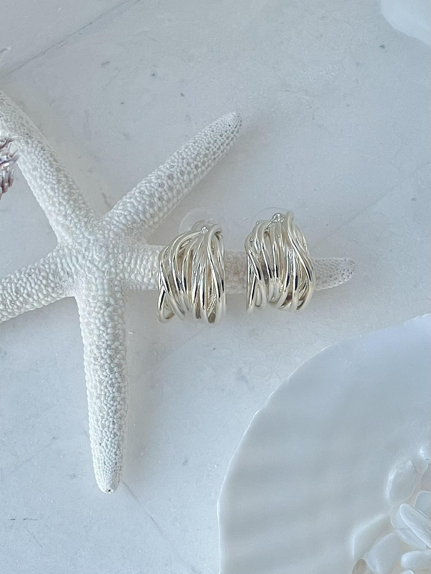 Qivittoq Gold Plated Mini Hoop Earrings