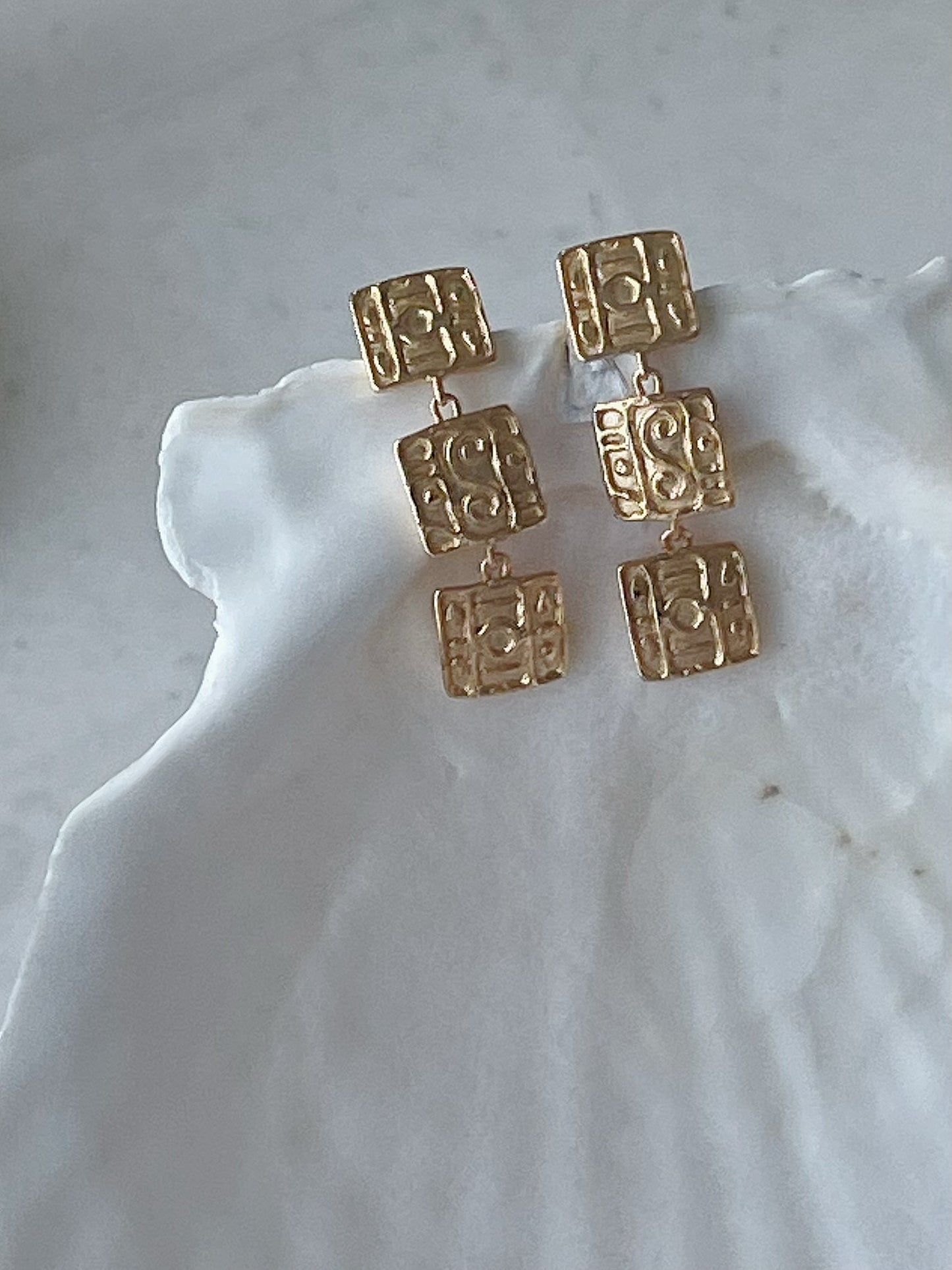 Aspicia Gold Plated Earrings