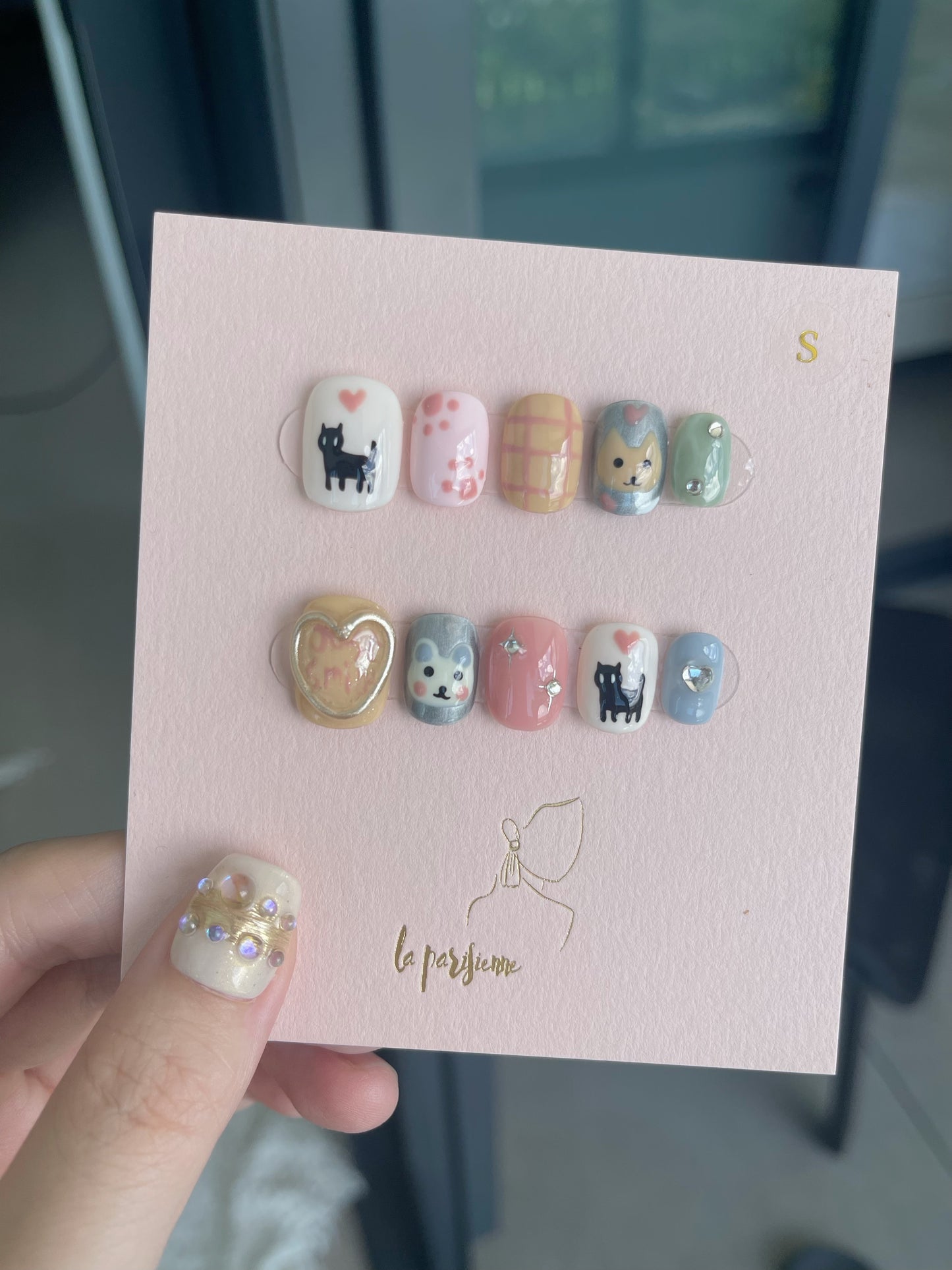 Jelly Cat Press On Nails