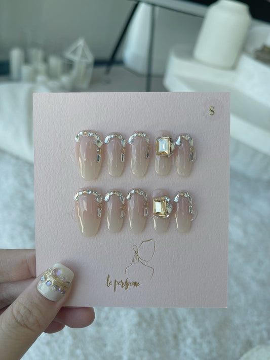 Pure Blossom Press On Nails